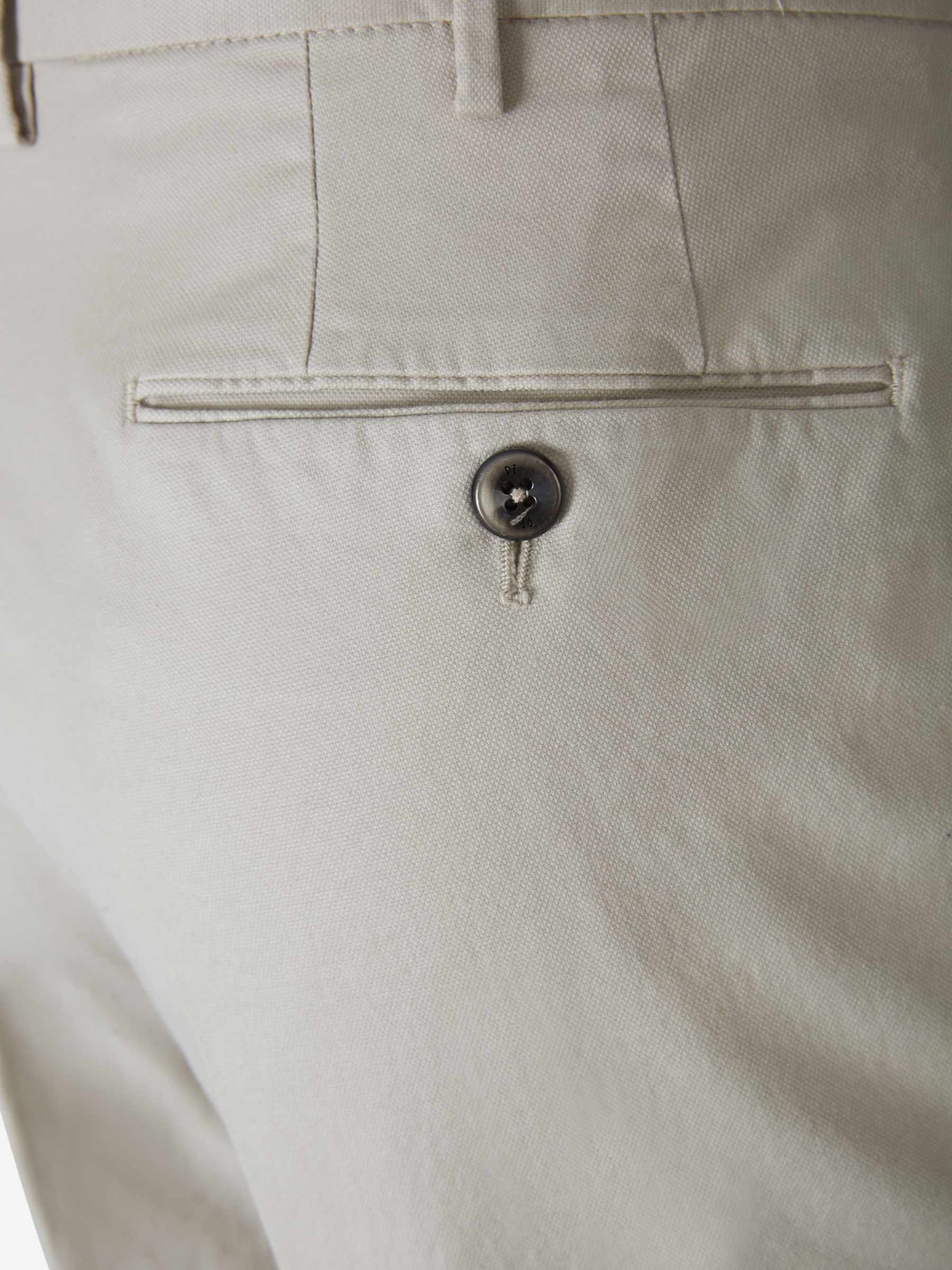 Outlet online PT Torino Hombre Pantalones Chinos Slim color Beis sku 521-002355 07 - Foto 4