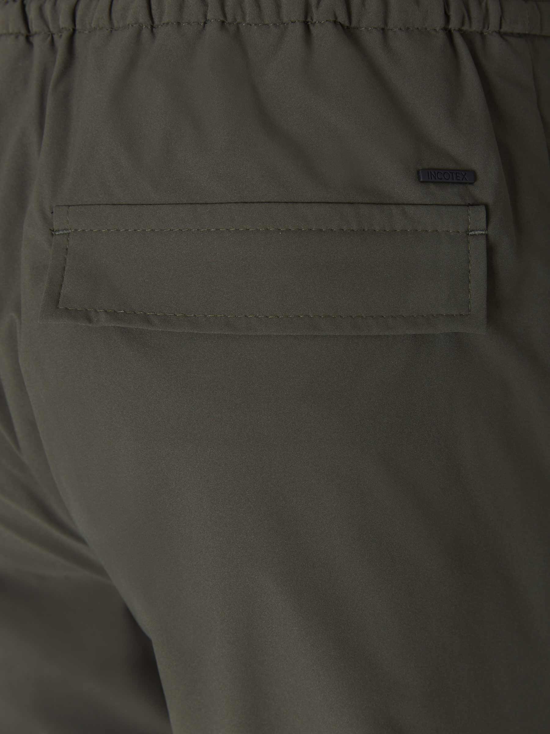 Incotex Pantalones Slowear Teknosartorial color Verde Militar sku 521-002367 02 - Foto 8