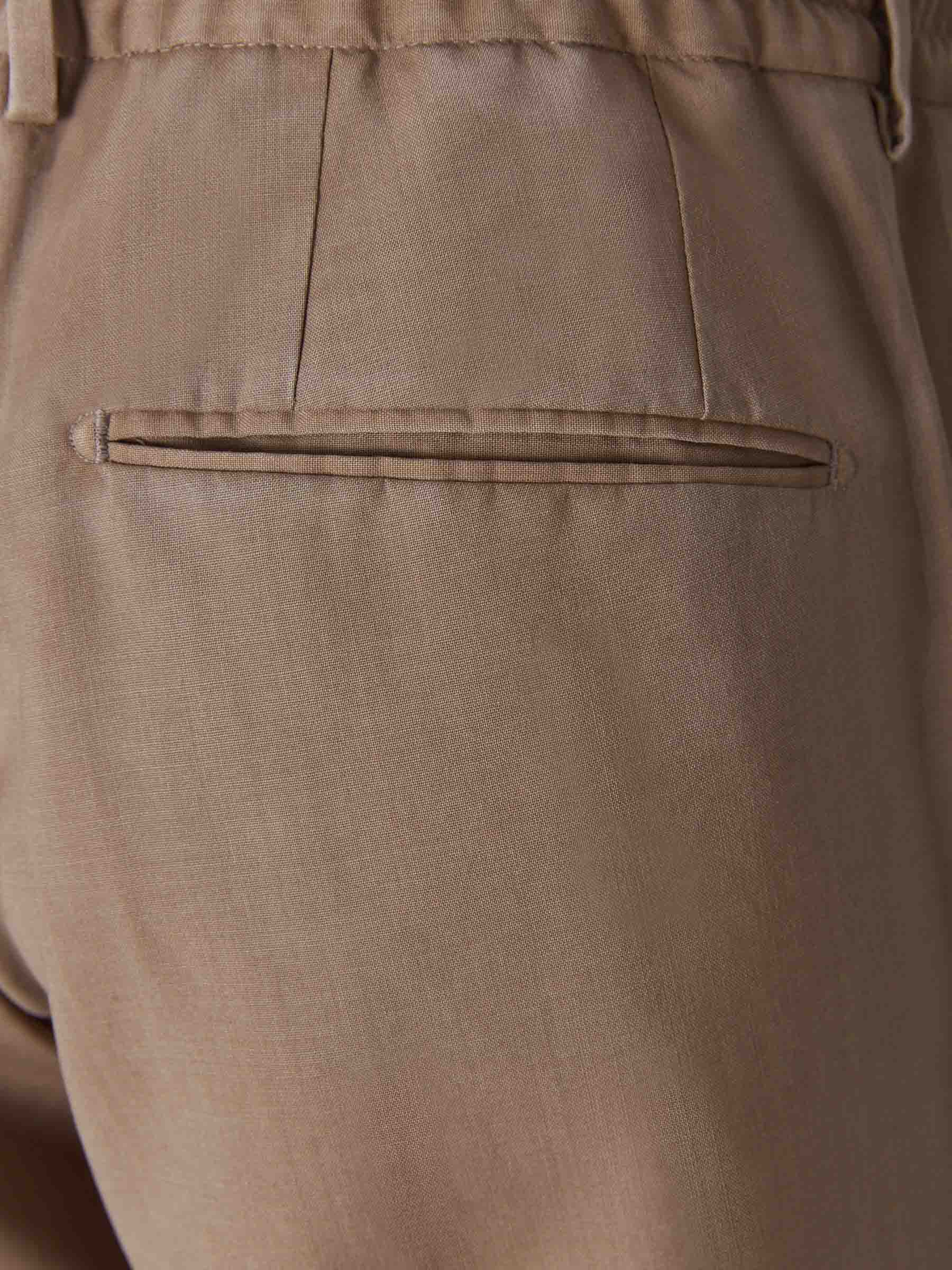 Outlet online Santa Eulalia Hombre Pantalones Lana color Topo sku 521-002373 02 - Foto 4