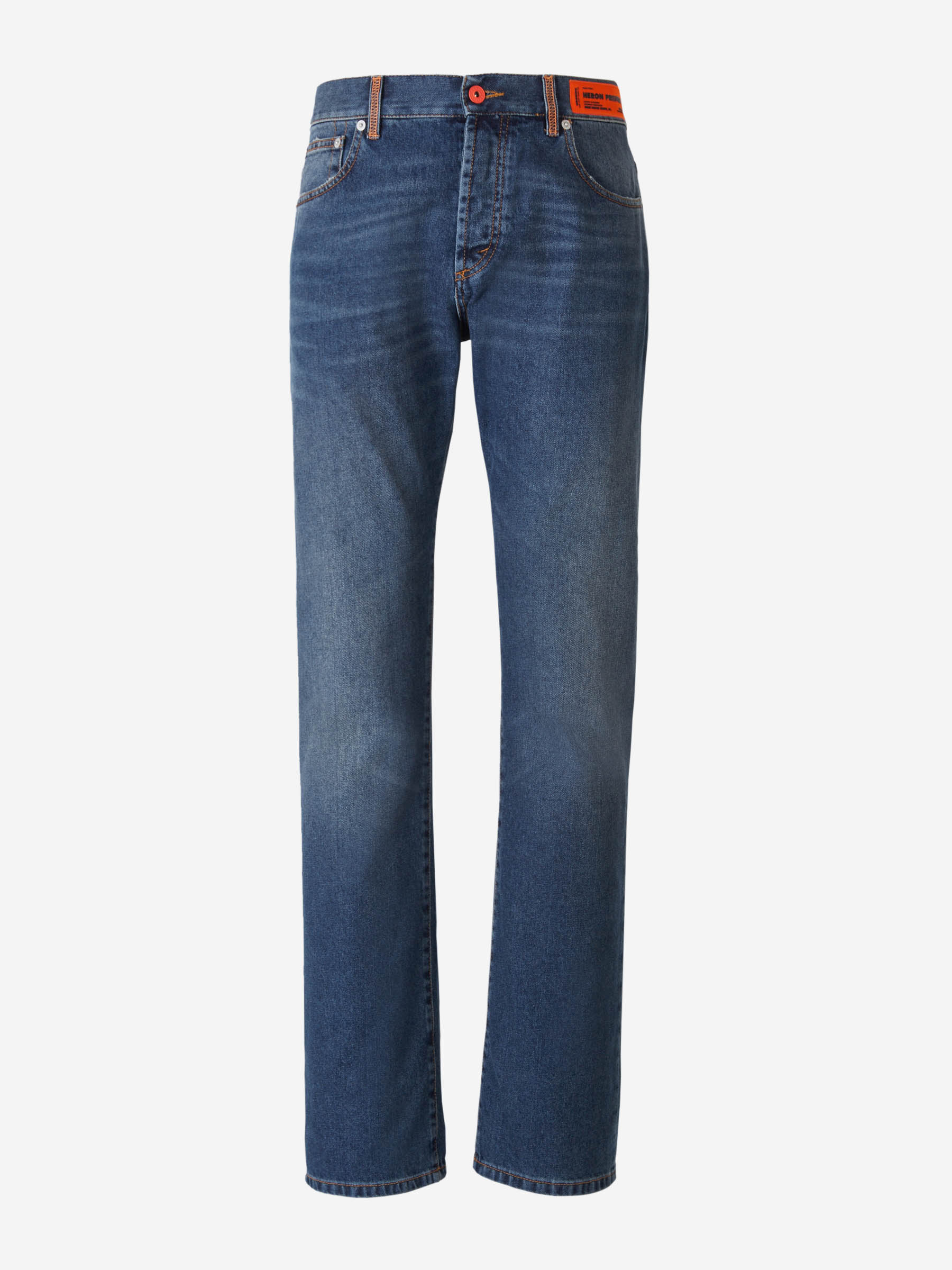 Heron Preston Jeans Ghost Pocket color Azul Cobalto sku 521-002388 01 - Foto 1