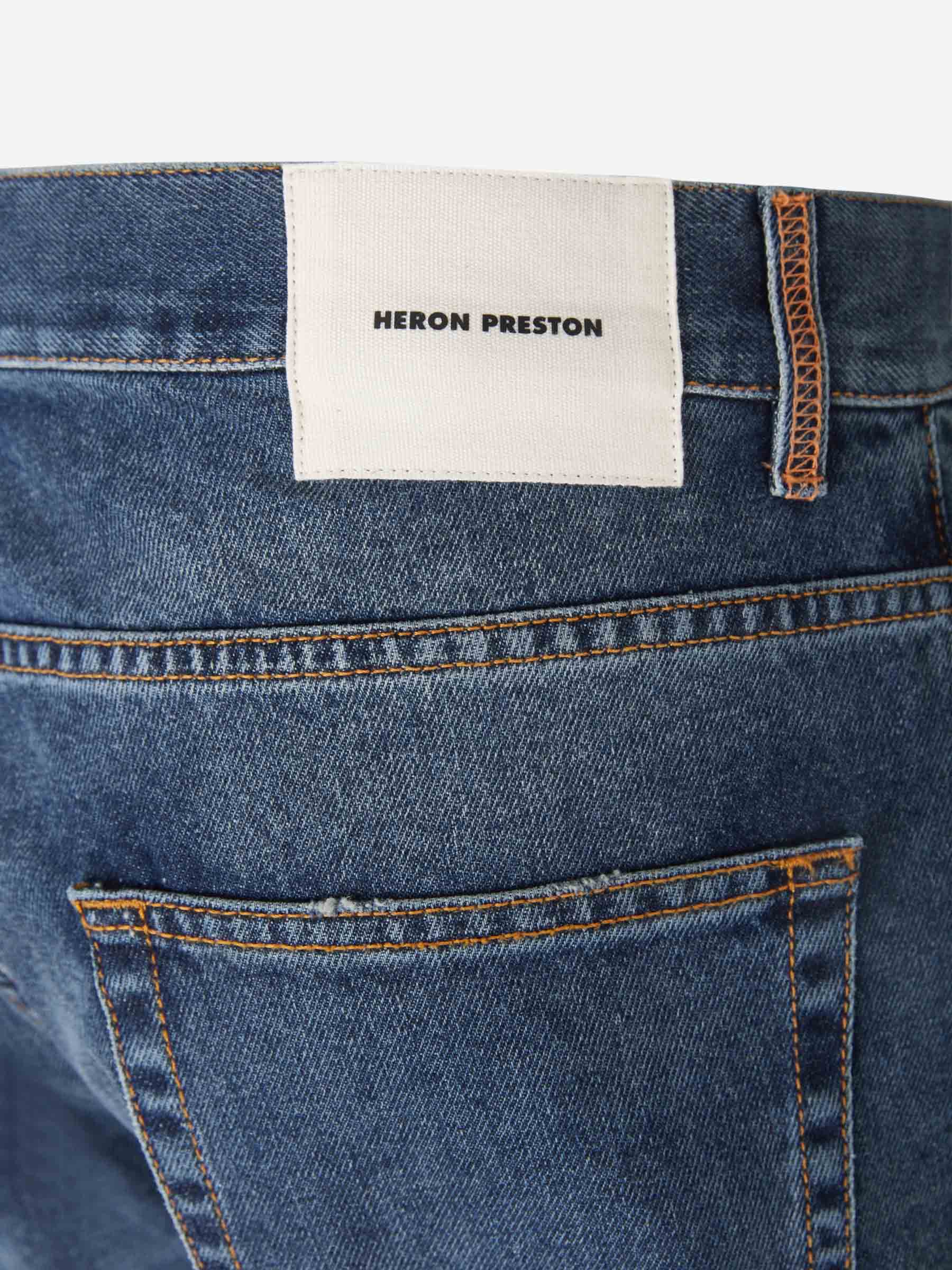 Heron Preston Jeans Ghost Pocket color Azul Cobalto sku 521-002388 01 - Foto 5