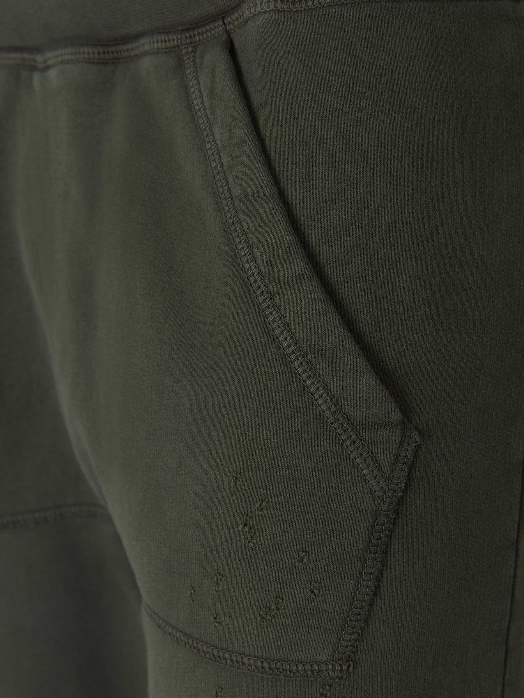 Outlet online Dsquared2 Hombre Joggers Logo Algodón color Verde Militar sku 521-002510 00 - Foto 3