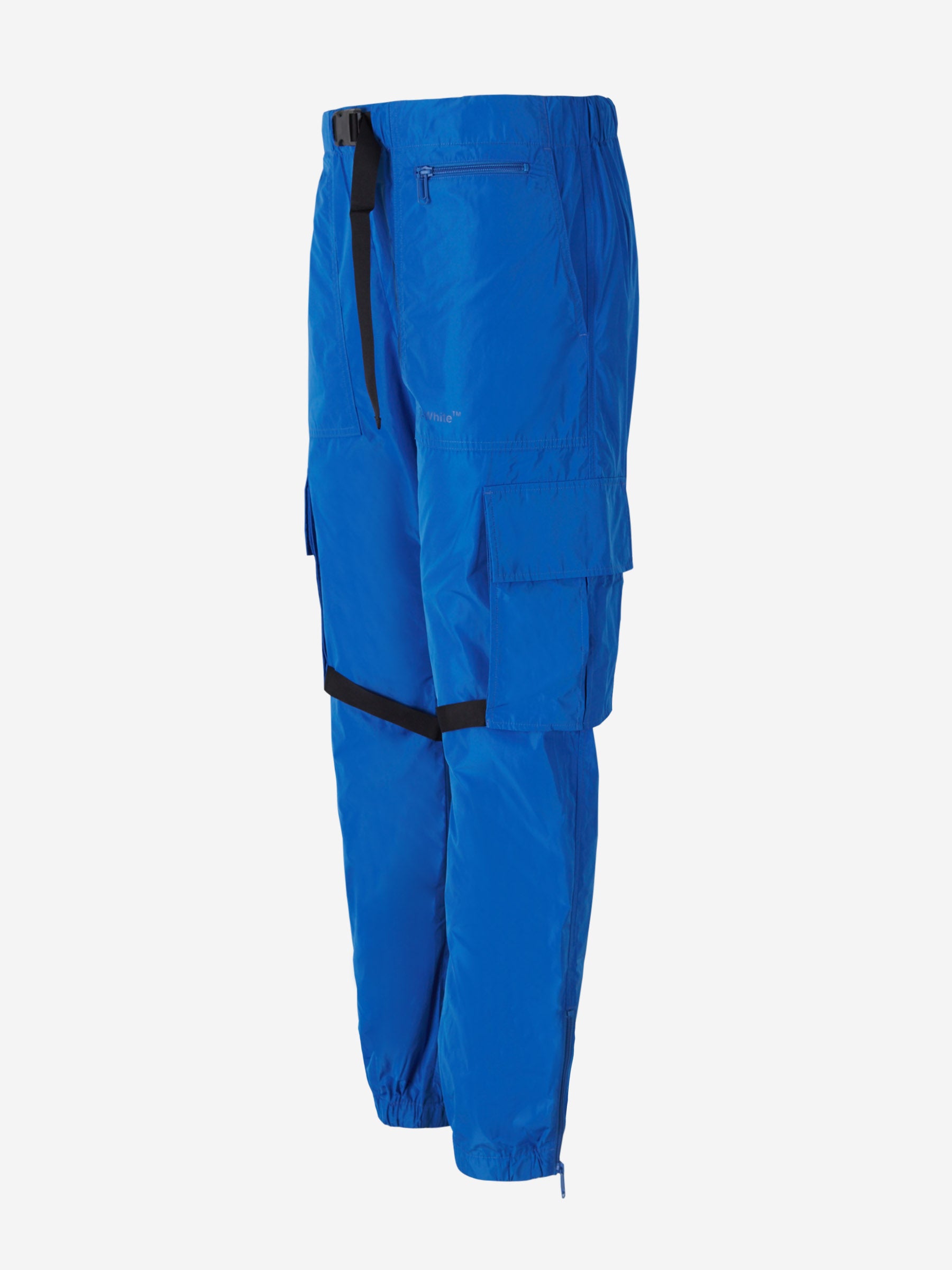 Outlet online Off-White Hombre Pantalones Cargo Diagoneles color Azul Real sku 521-002582 01 - Foto 2