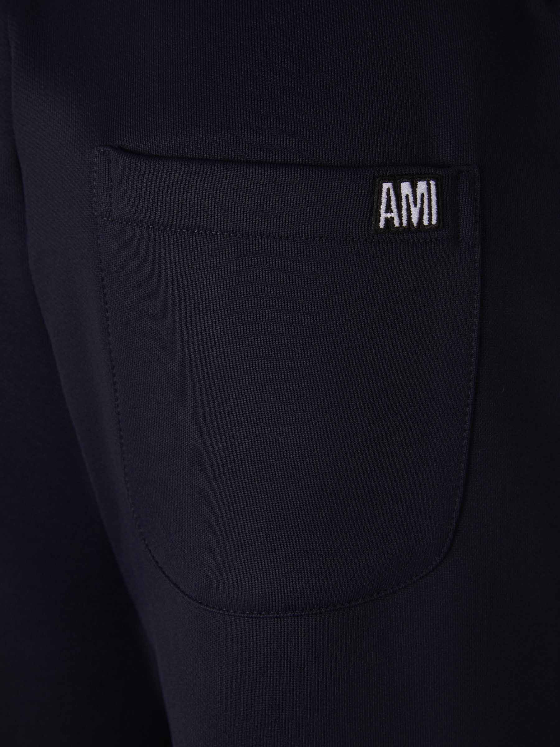 Outlet online Ami Paris Hombre Joggers Franjas Logo color Azul Marino sku 521-002655 01 - Foto 5