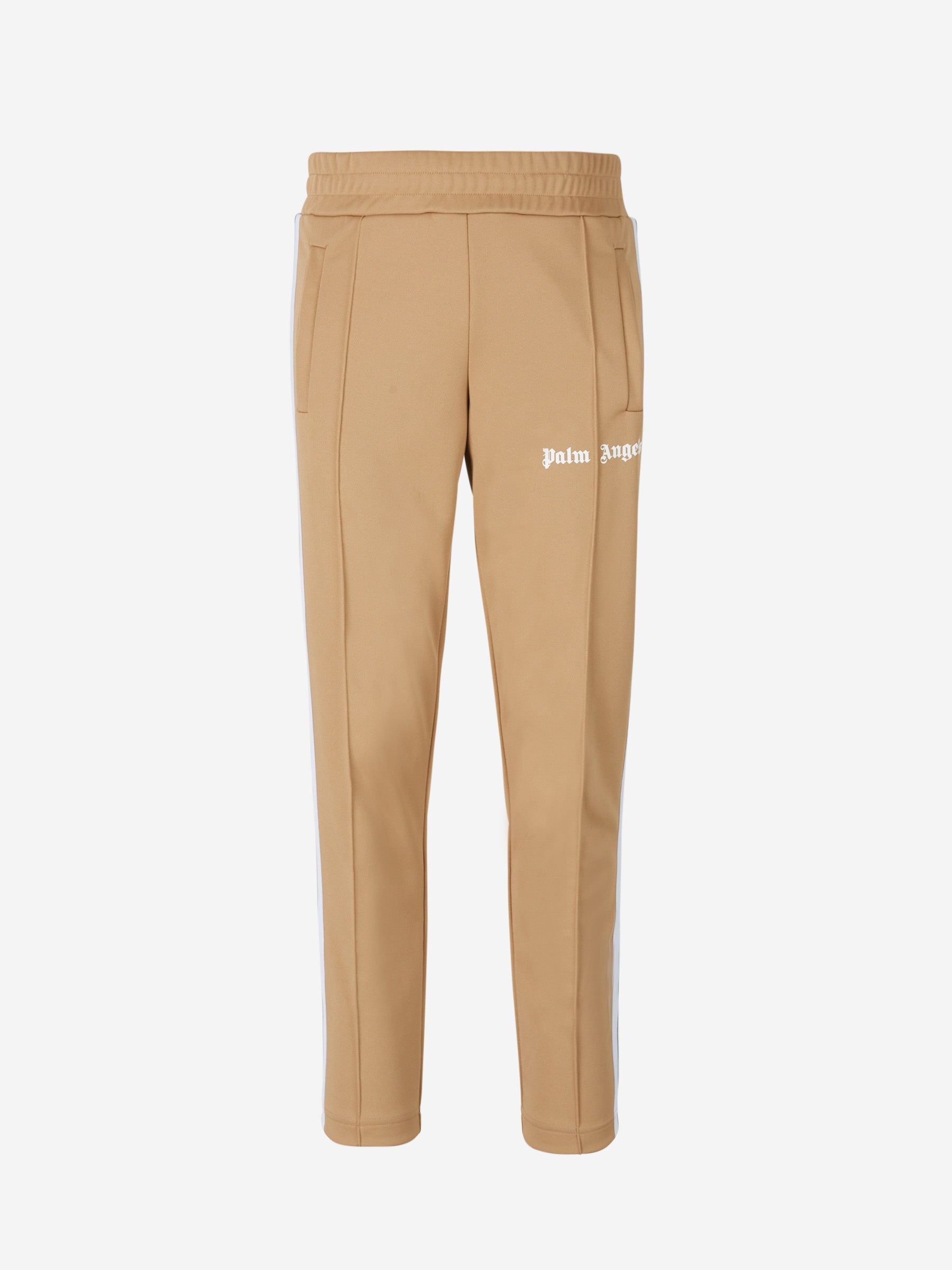 Outlet online Palm Angels Hombre Joggers Franja Contraste color Beis sku 521-002660 03 - Foto 1