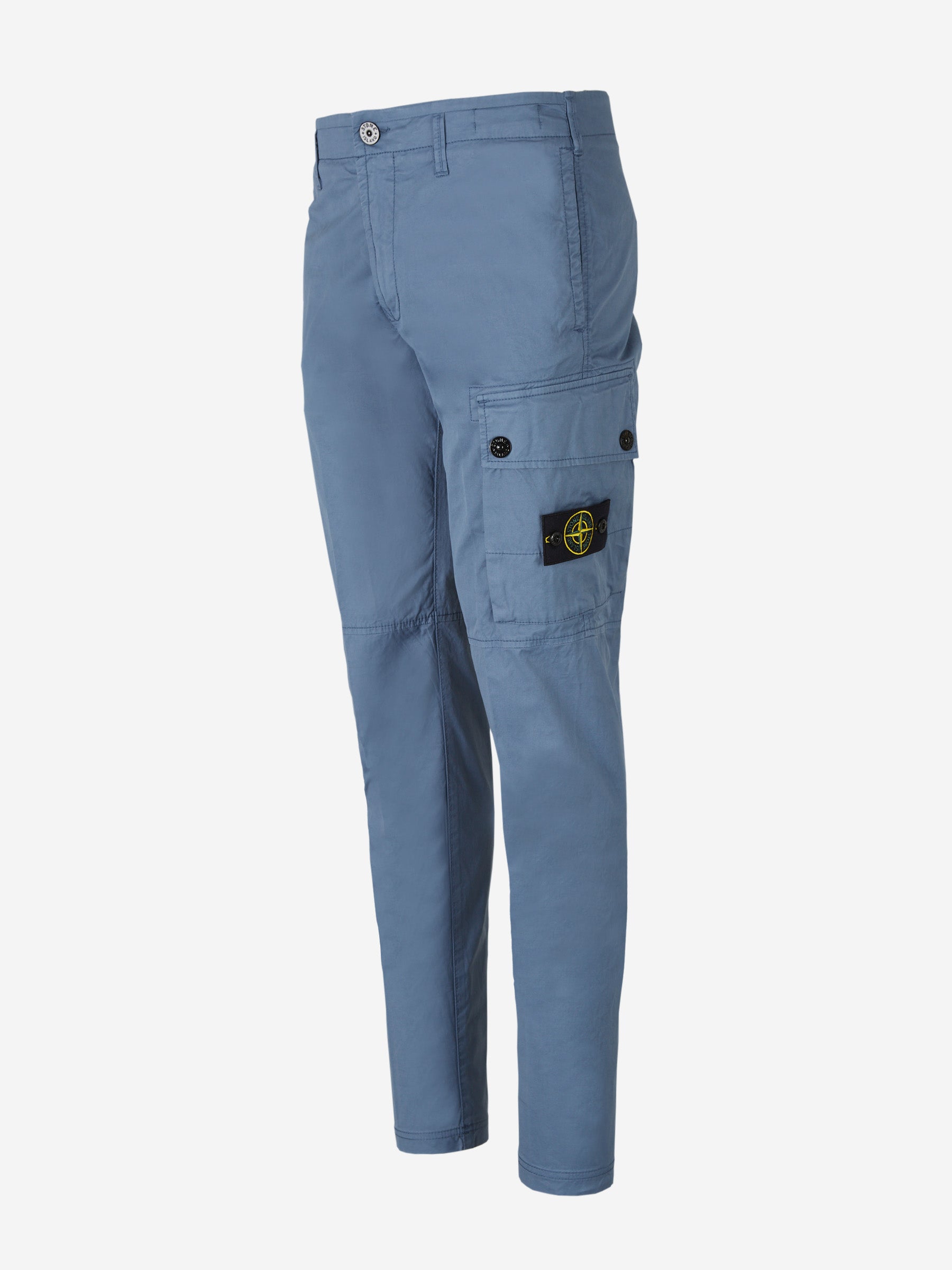 Outlet online Stone Island Hombre Pantalones Cargo Parche color Azul Cobalto sku 521-002672 01 - Foto 2
