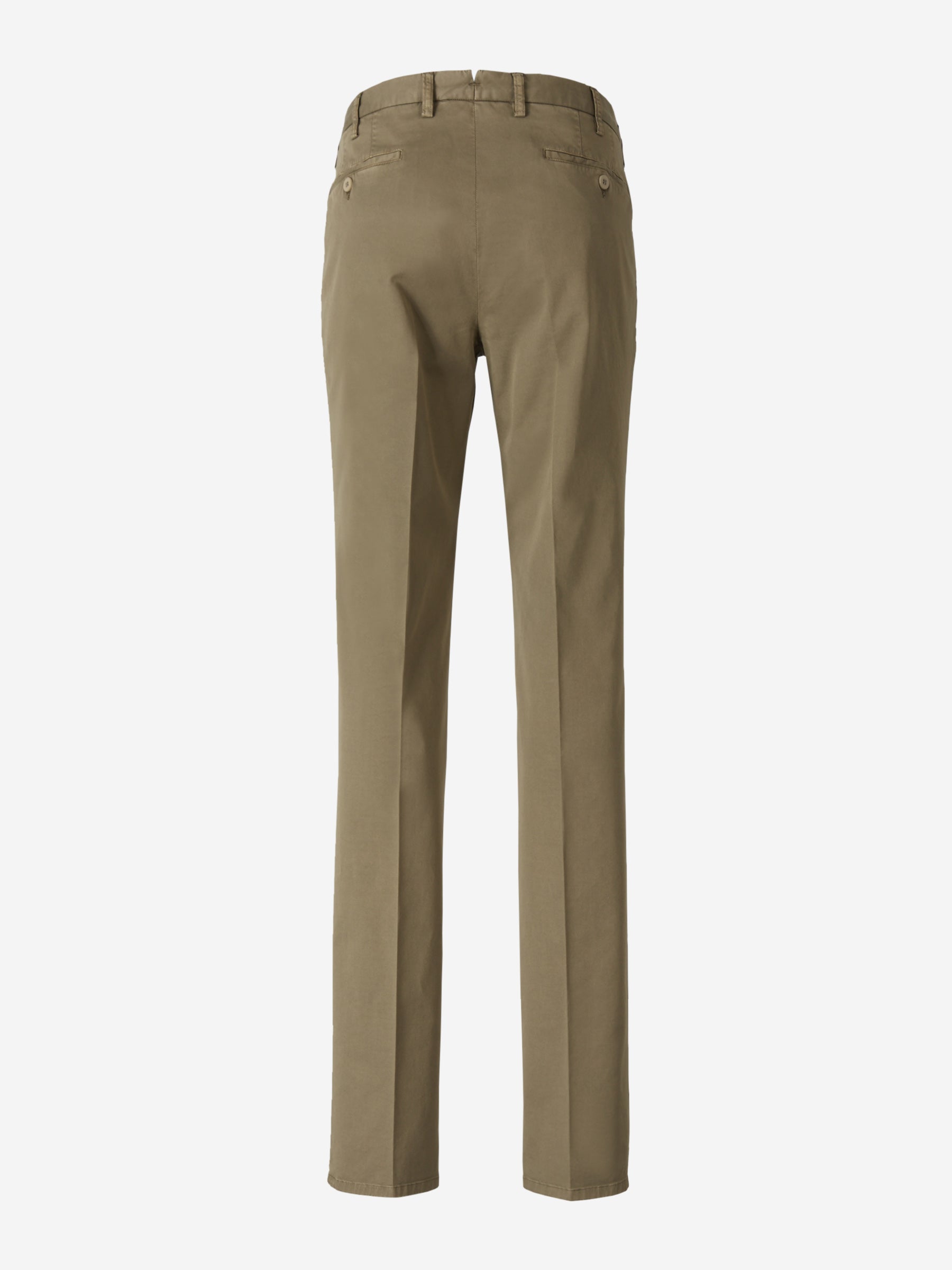 Outlet online Santa Eulalia Hombre Pantalones Pinzas Algodón color Verde Militar sku 521-002702 05 - Foto 2