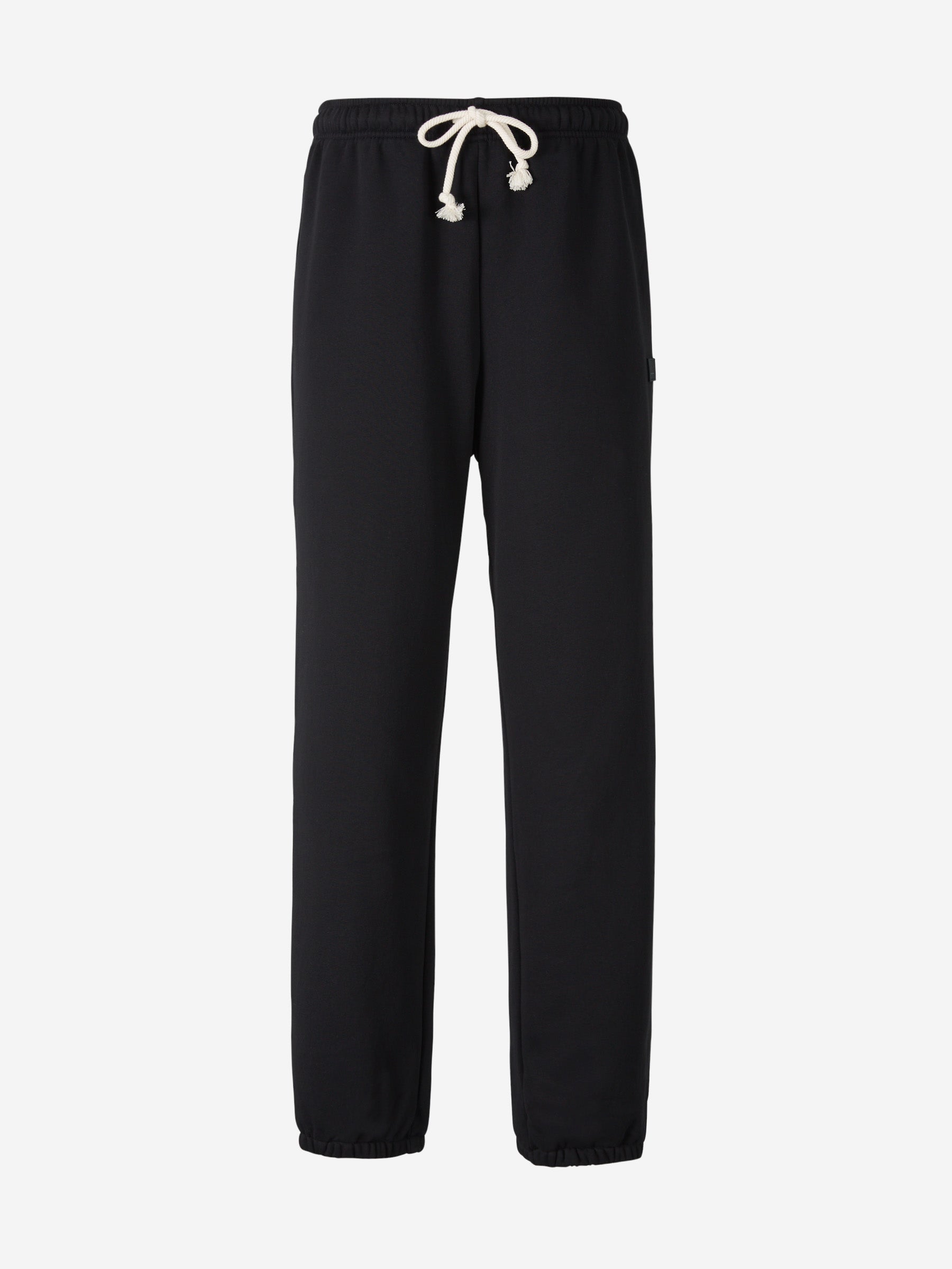 Outlet online Acne Studios Face Hombre Joggers Parche Cara color Negro sku 521-002710 01 - Foto 1