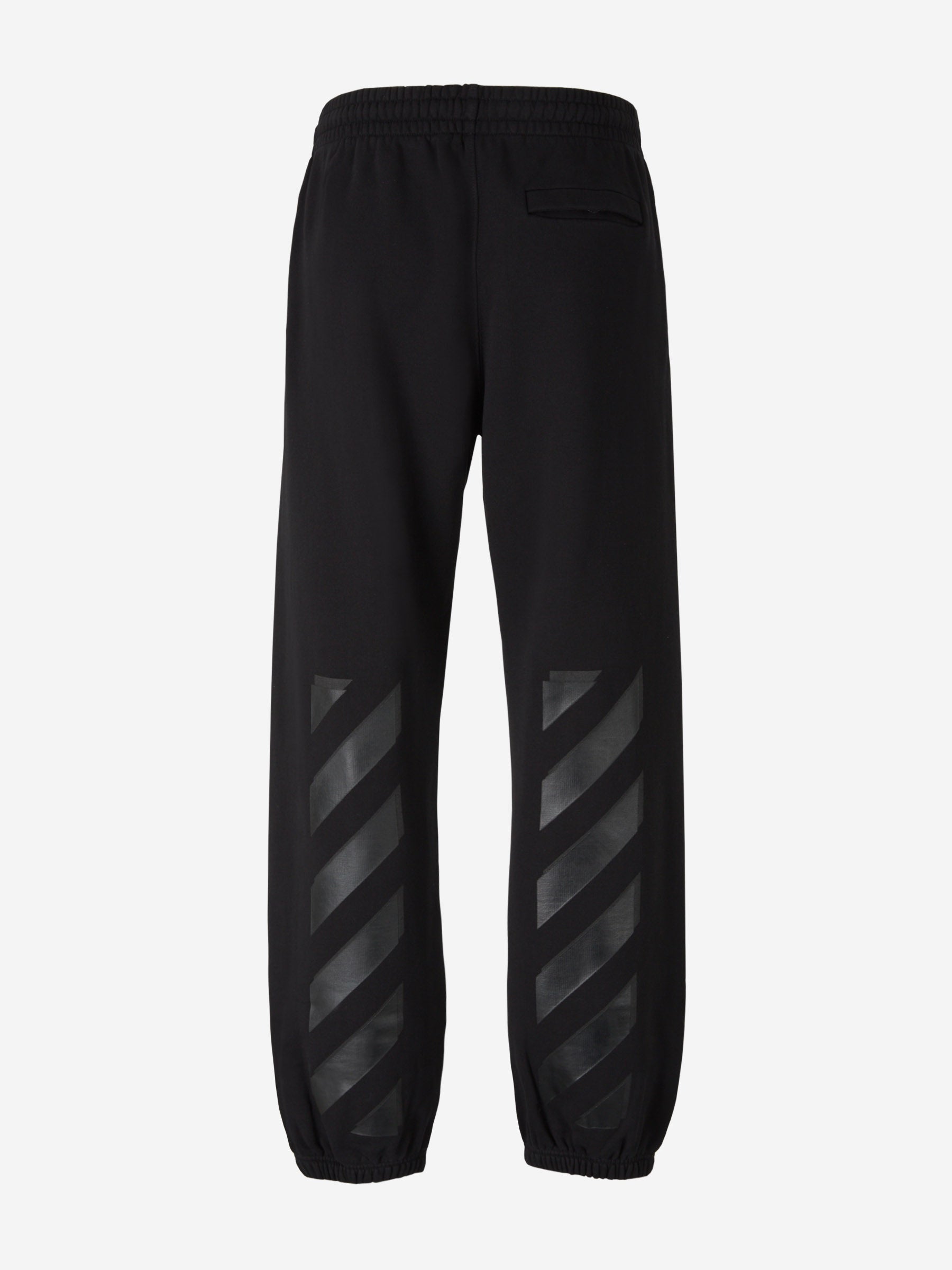 Outlet online Off-White Hombre Joggers Rayas Diagonales color Negro sku 521-002731 01 - Foto 2