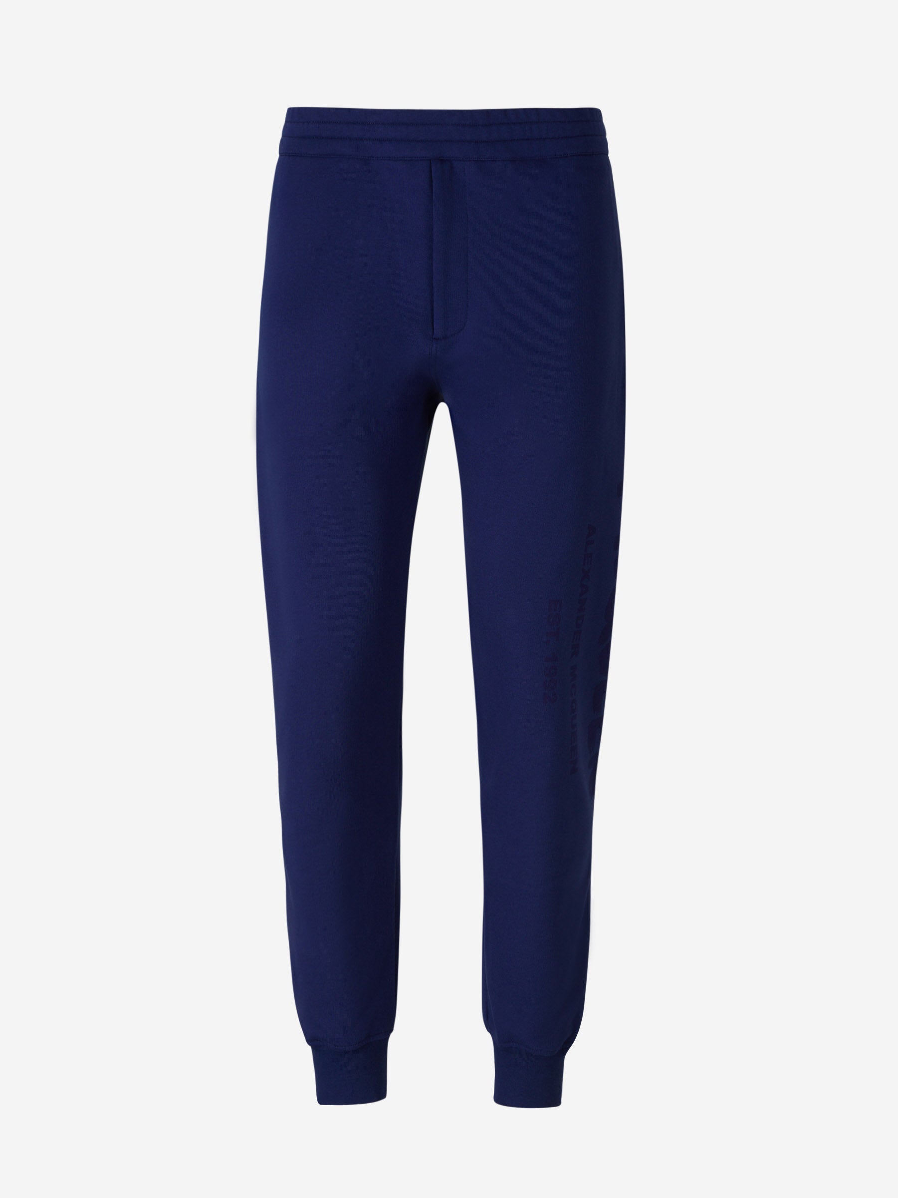 Alexander McQueen Joggers Logo Estampado color Azul Marino sku 521-002820 02 - Foto 1