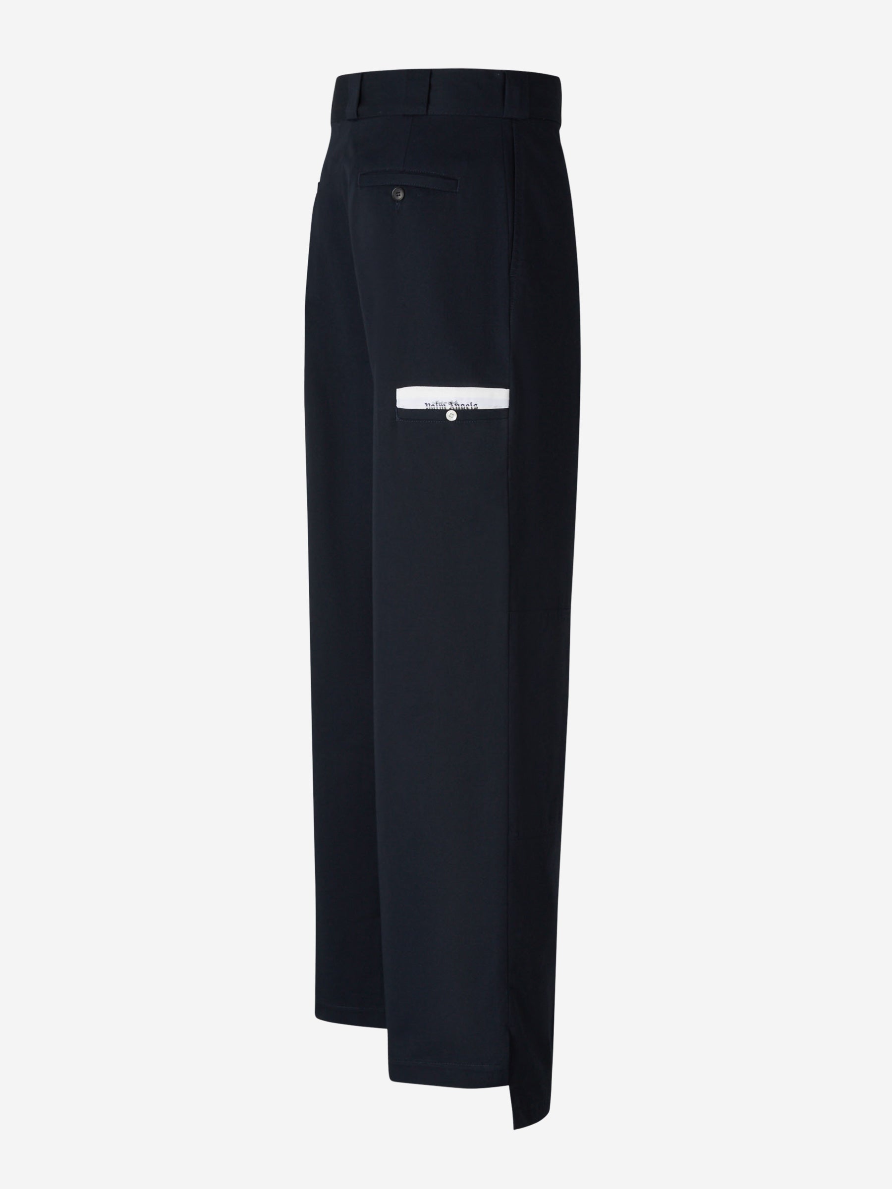 Outlet online Palm Angels Hombre Pantalones Cintura Invertida color Azul Noche sku 521-002845 01 - Foto 3