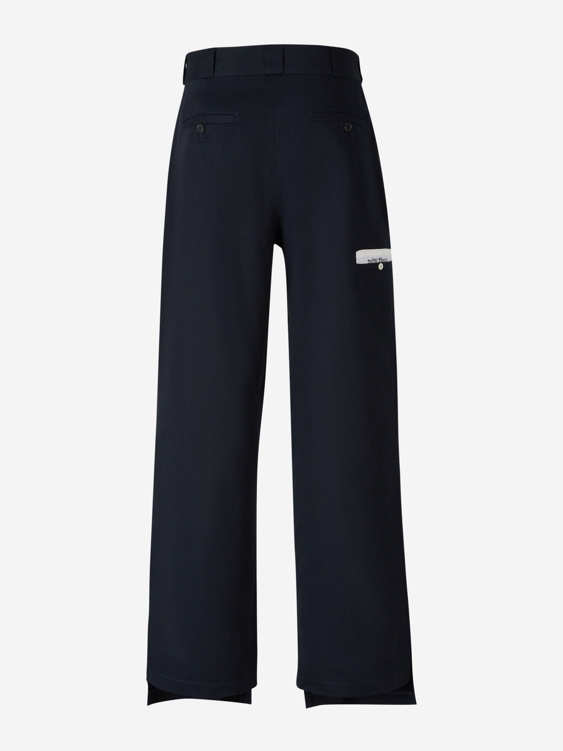 Outlet online Palm Angels Hombre Pantalones Cintura Invertida color Azul Noche sku 521-002845 01 - Foto 4