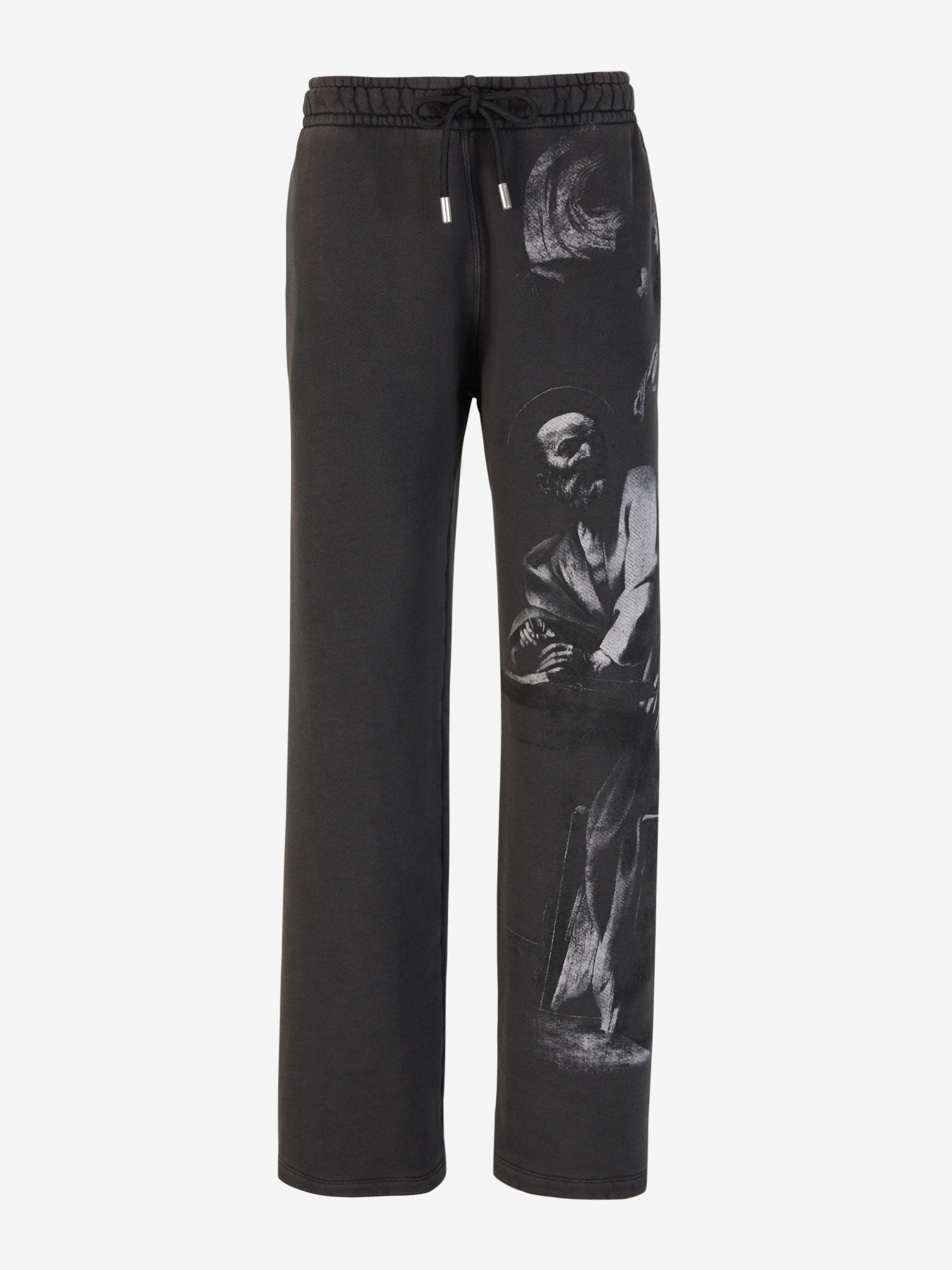 Outlet online Off-White Hombre Joggers Estampado Algodón color Gris Oscuro sku 521-002859 01 - Foto 1