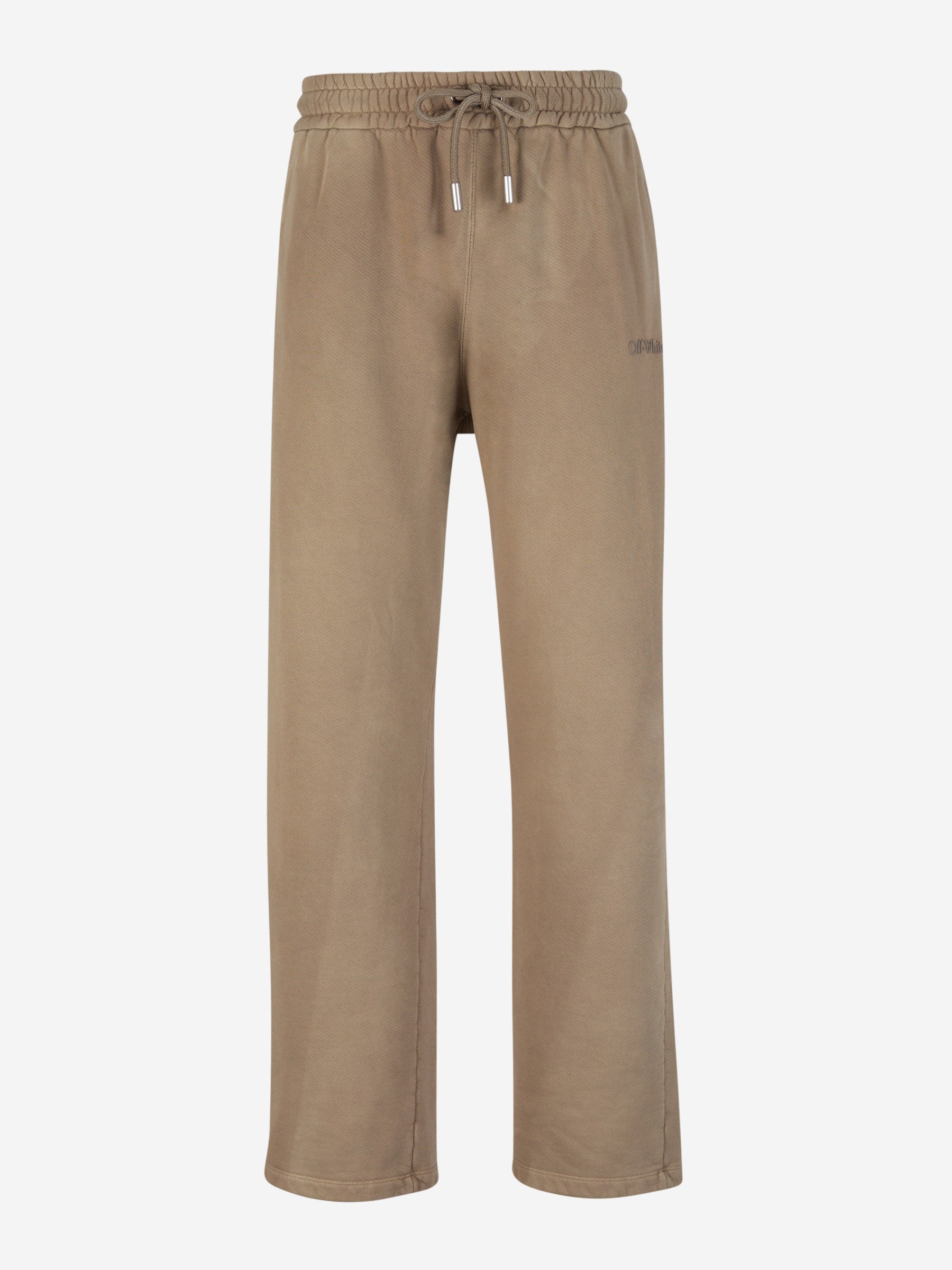 Outlet online Off-White Hombre Joggers Rectos Algodón color Topo sku 521-002860 01 - Foto 1