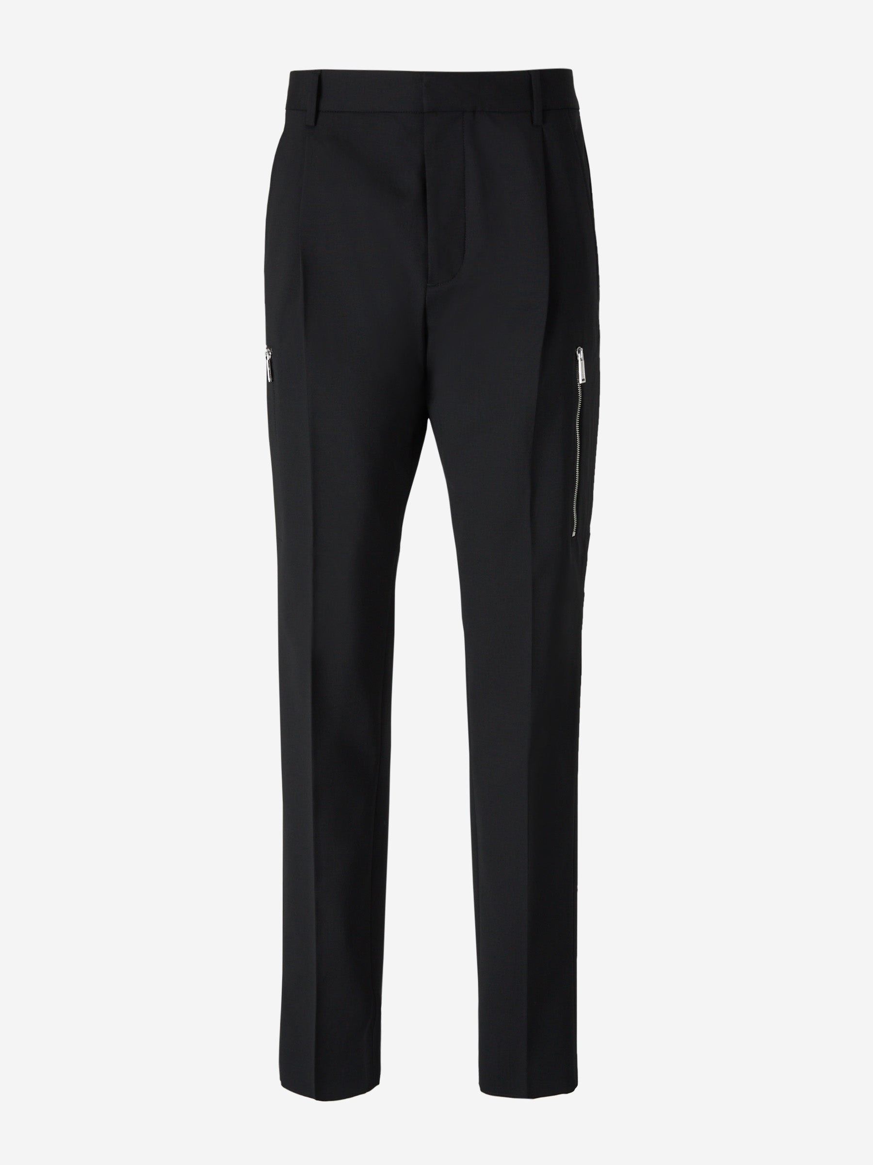 Dsquared2 Pantalones Lana Lisos color Azul Noche sku 521-002888 01 - Foto 1