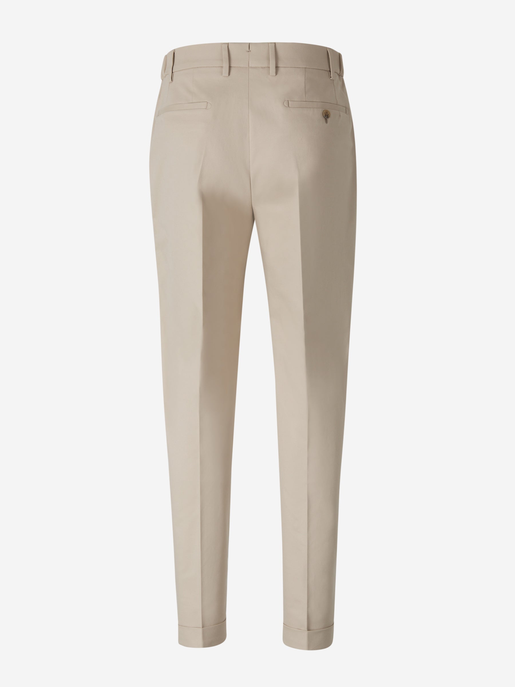 Outlet online Santa Eulalia Hombre Pantalones Algodón Liso color Beis sku 521-002905 01 - Foto 2
