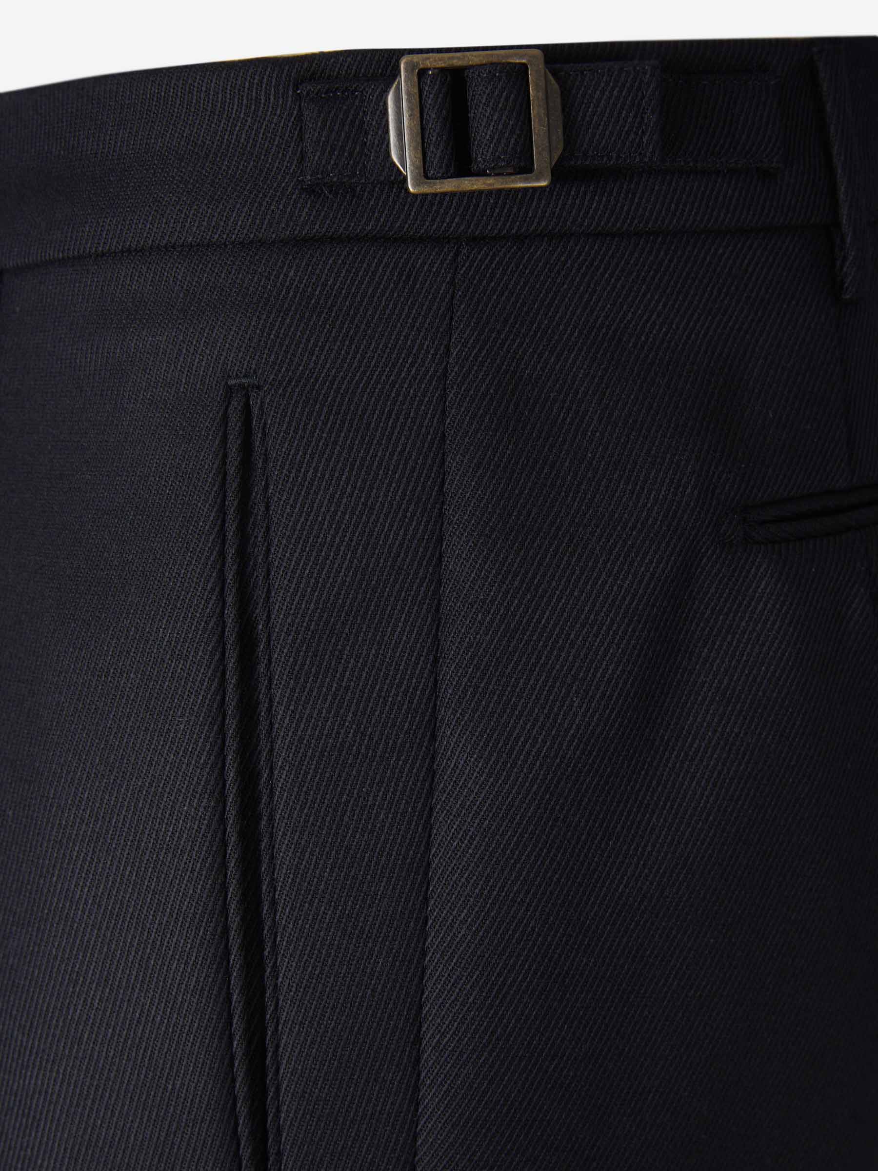 Outlet online Santa Eulalia Hombre Pantalones Retrolong Hebilla color Azul Noche sku 521-002906 01 - Foto 3