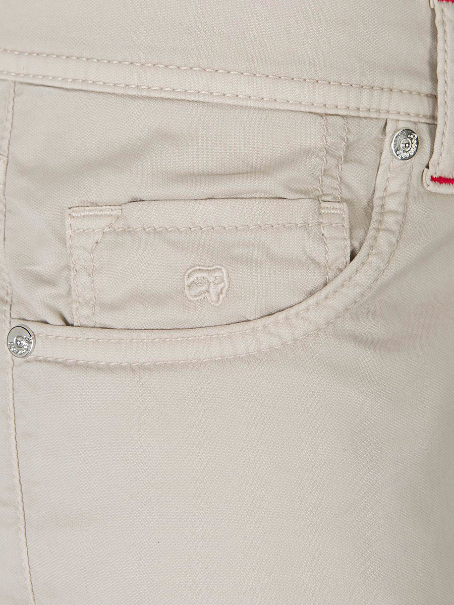 Marco Pescarolo Jeans Regular Fit Seda color Arena sku 522-001811 02 - Foto 3