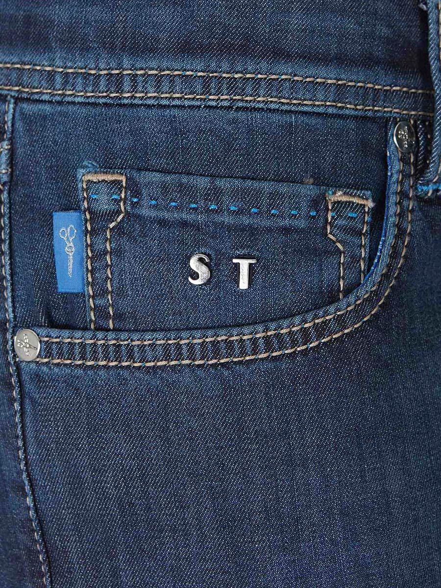 Tramarossa Jeans Leonardo Fit color Azul Marino sku 522-001838 01 - Foto 3