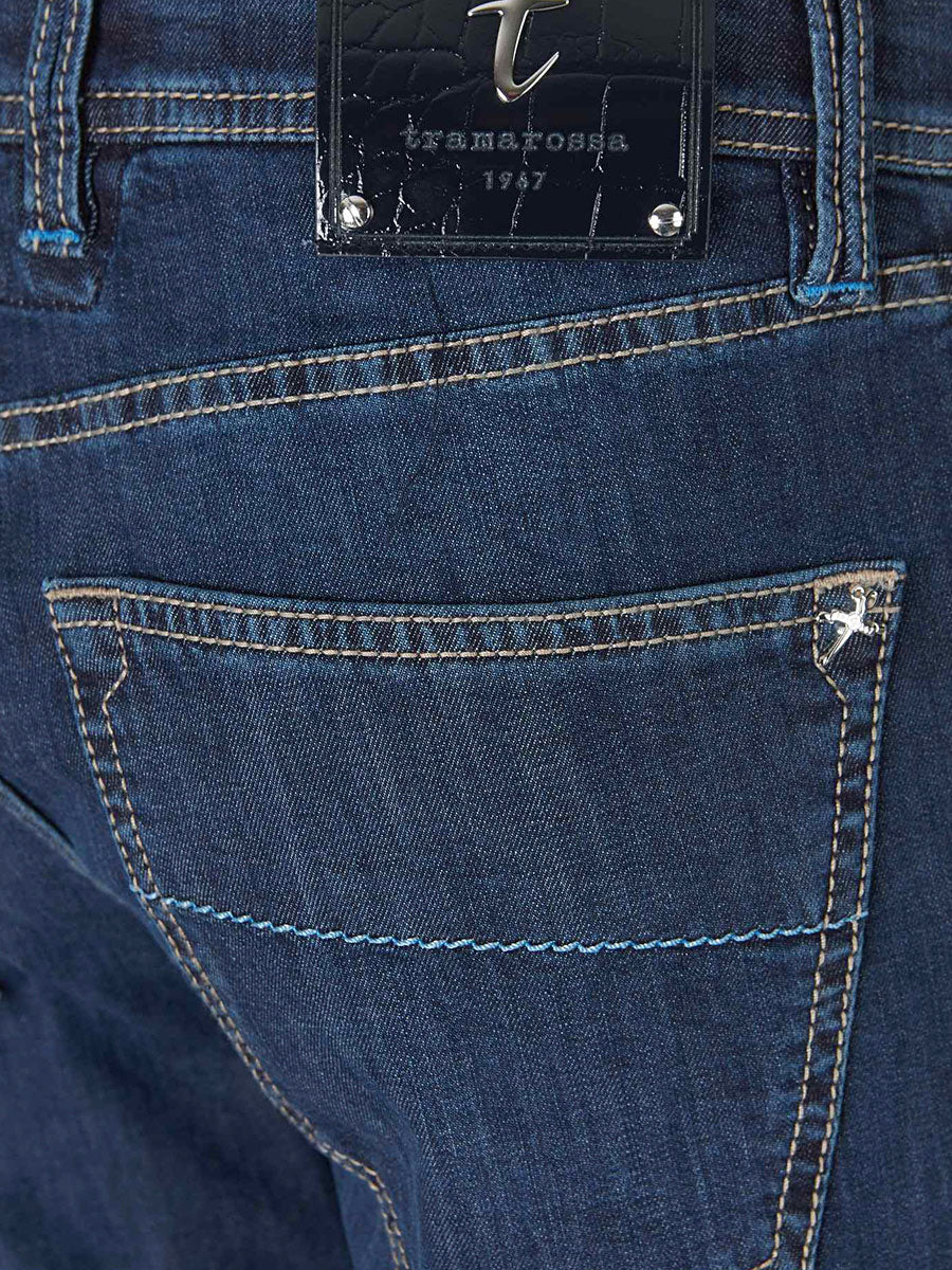 Tramarossa Jeans Leonardo Fit color Azul Marino sku 522-001838 01 - Foto 4