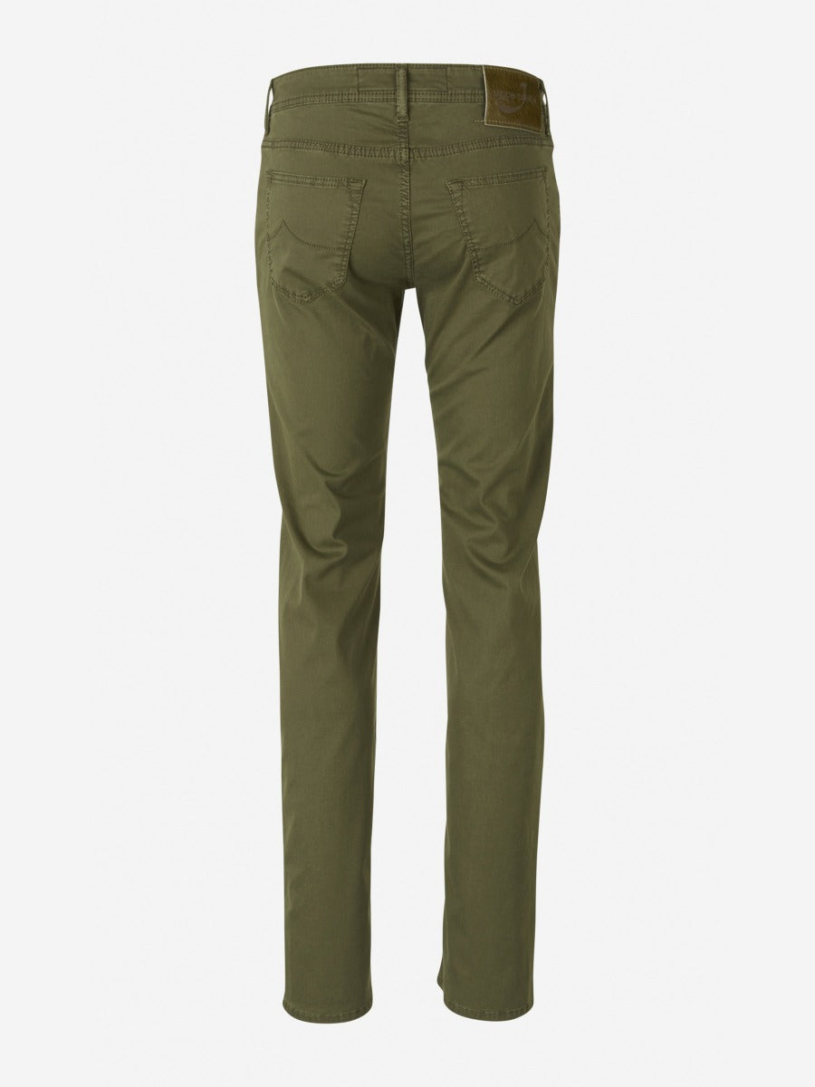 Jacob Cohën Jeans Regular Fit 620 color Verde Militar sku 522-001953 04 - Foto 2