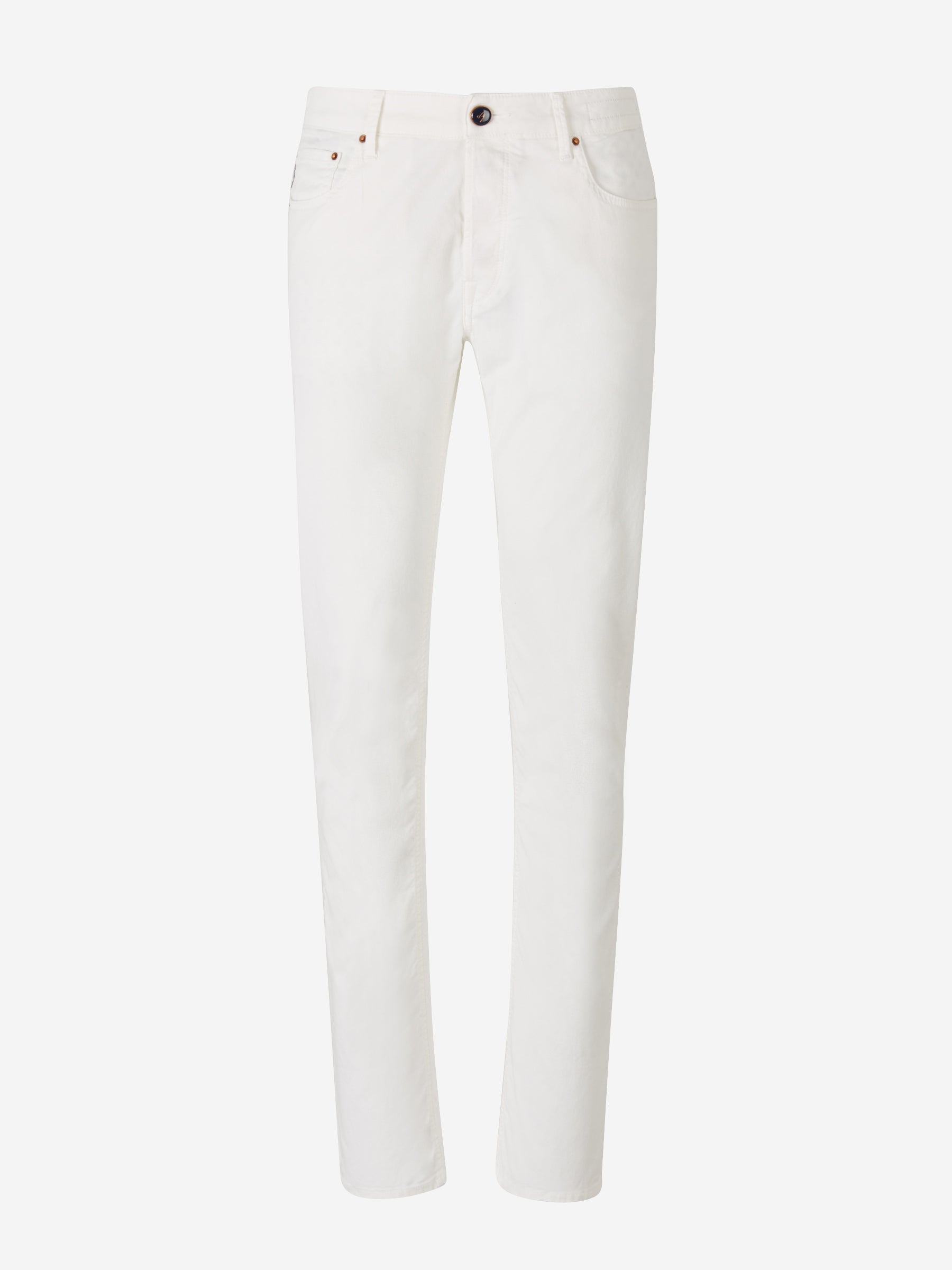 Hand Picked Pantalones Ravello color Marfil sku 522-002000 01 - Foto 1