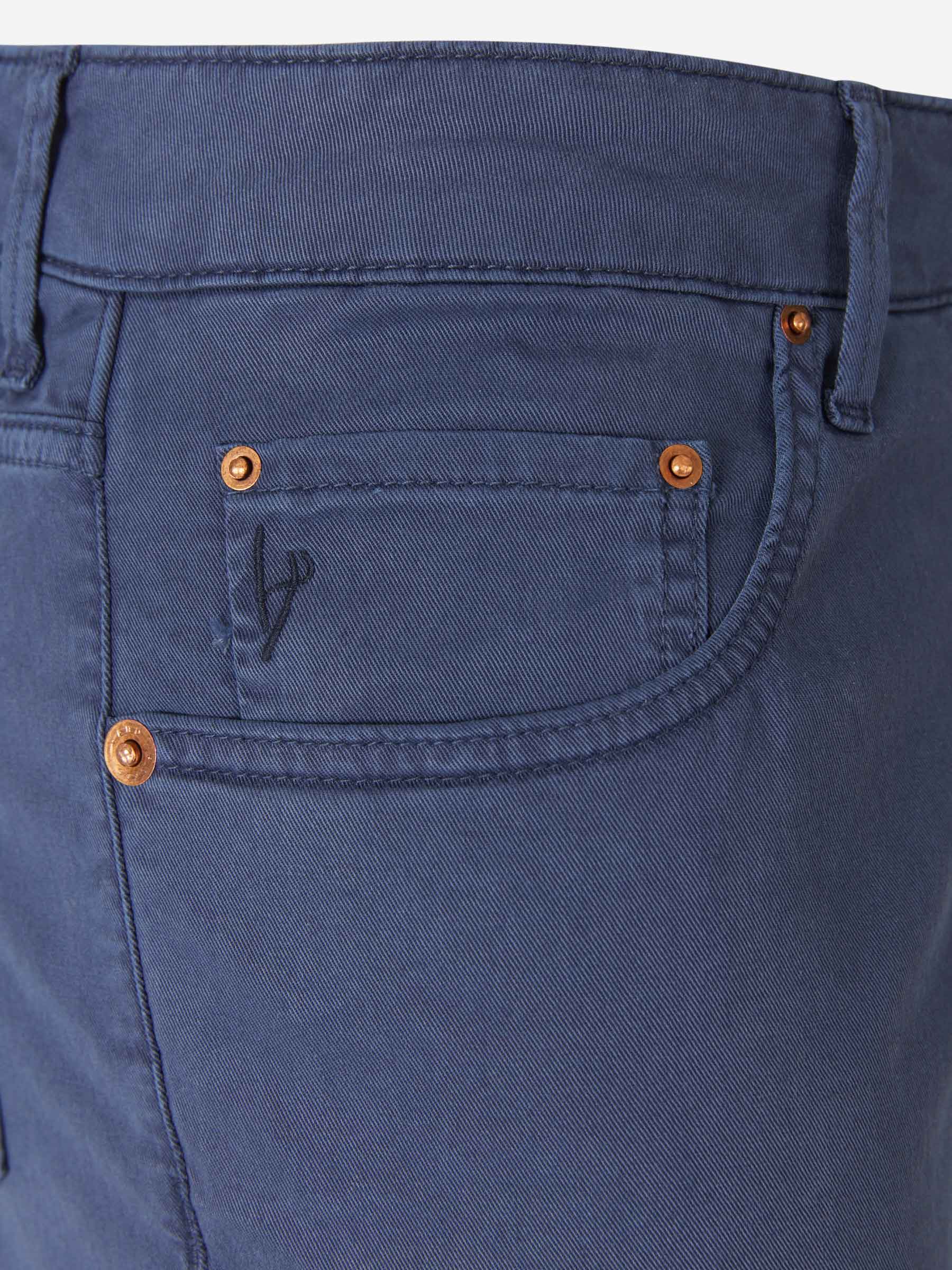 Hand Picked Pantalones Ravello color Marfil sku 522-002000 01 - Foto 7