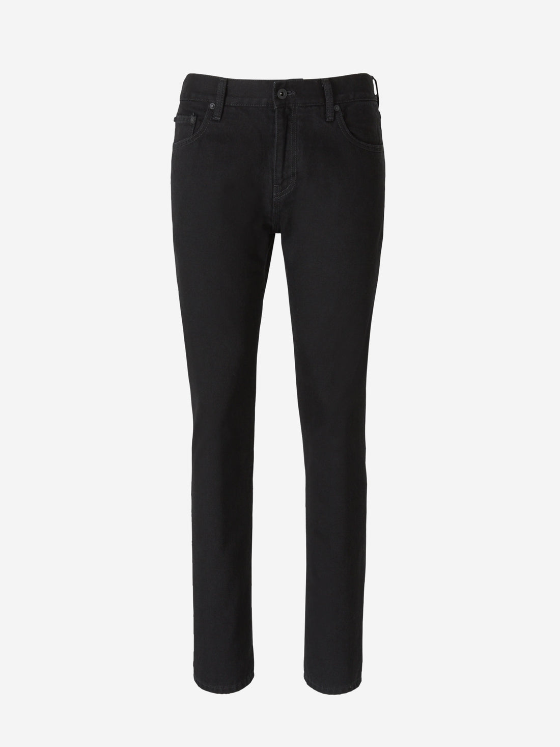 Off-White Jeans Rectos Logo color Negro sku 522-002096 01 - Foto 1