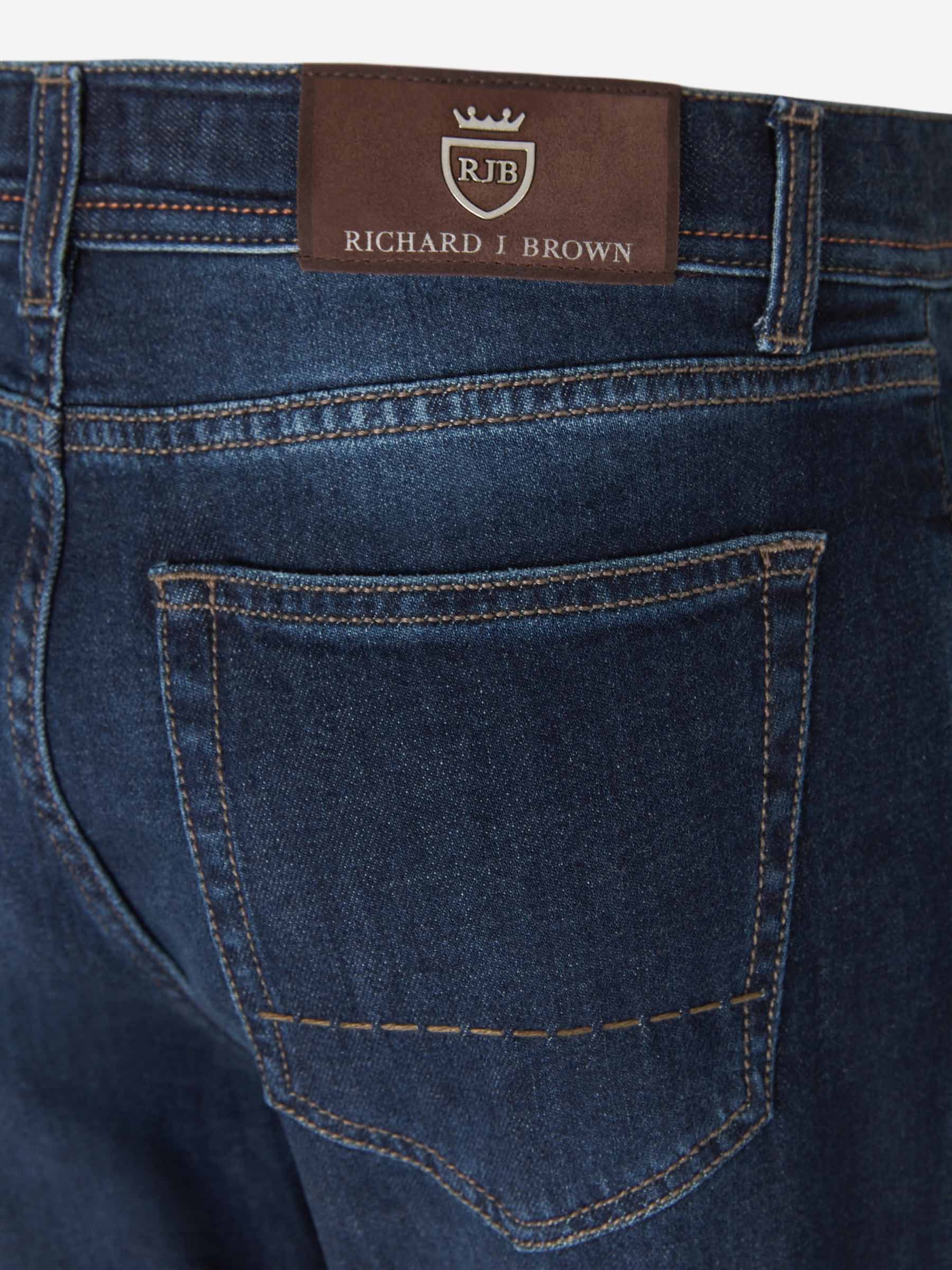 Richard J. Brown Jeans Especial Cashmere color Azul Noche sku 522-002099 01 - Foto 3