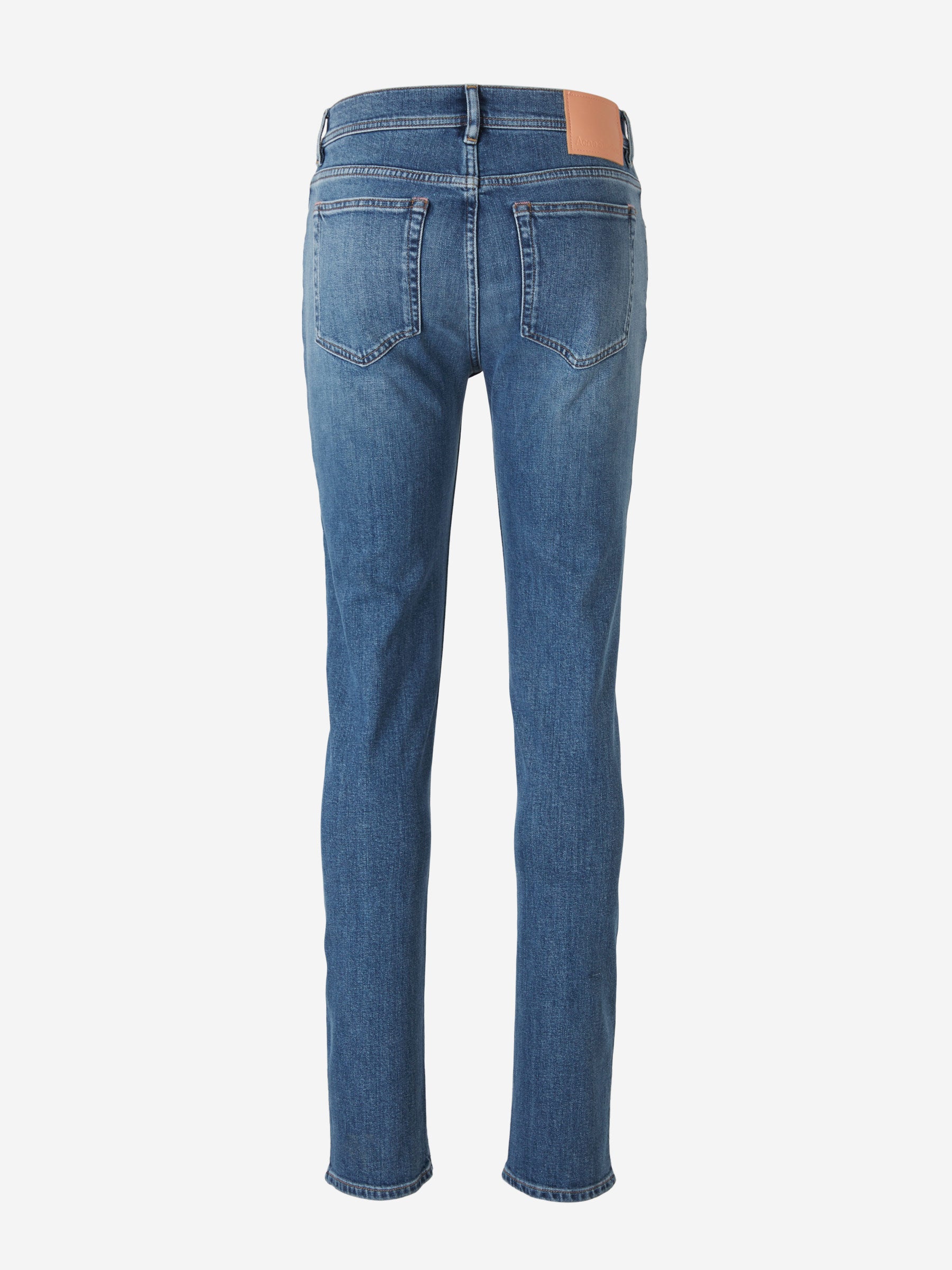 Acne Studios Jeans Slim Fit color Azul Cobalto sku 522-002125 01 - Foto 2