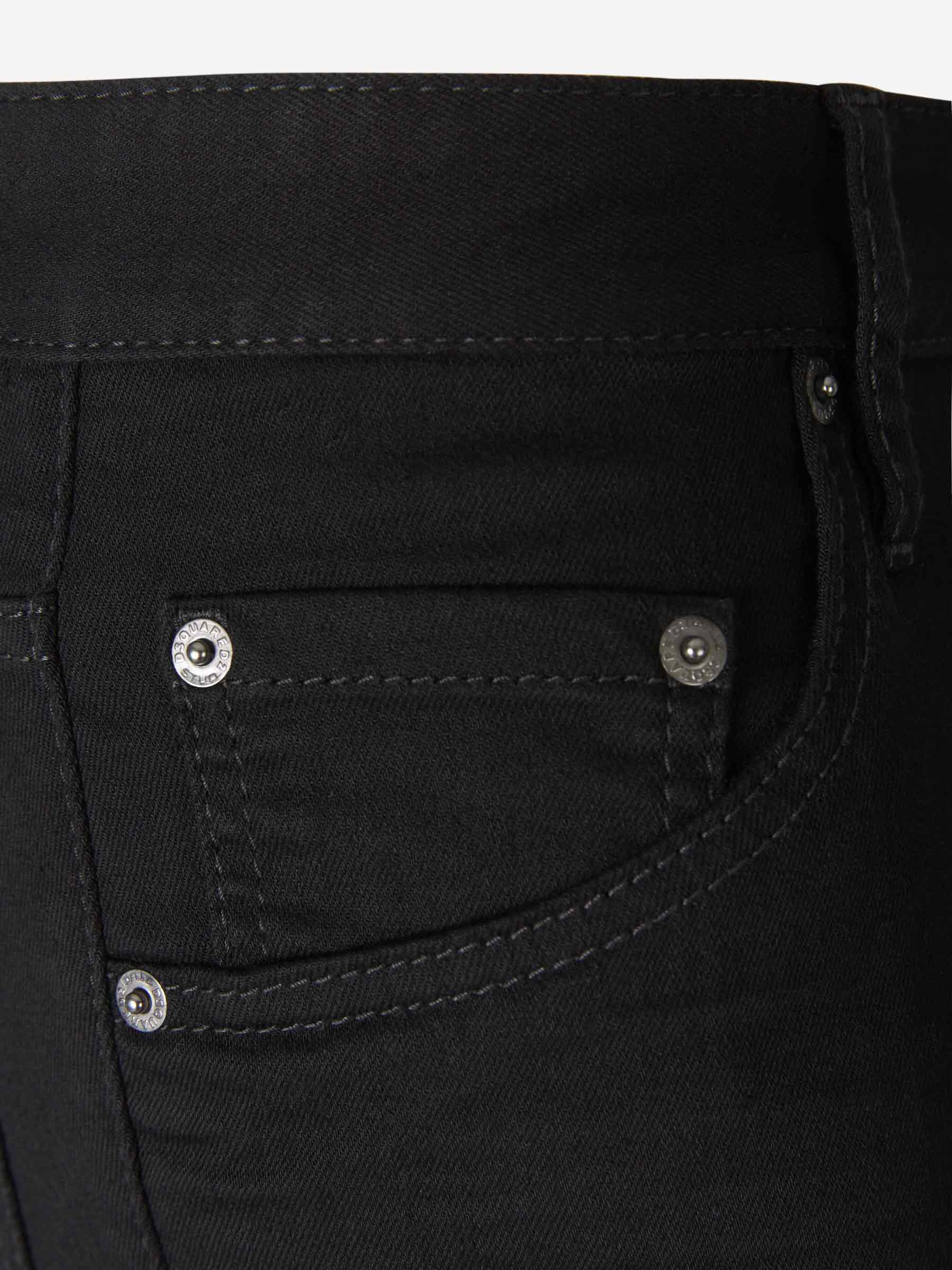 Dsquared2 Jeans Black Bull Tidy color Negro sku 522-002138 01 - Foto 3