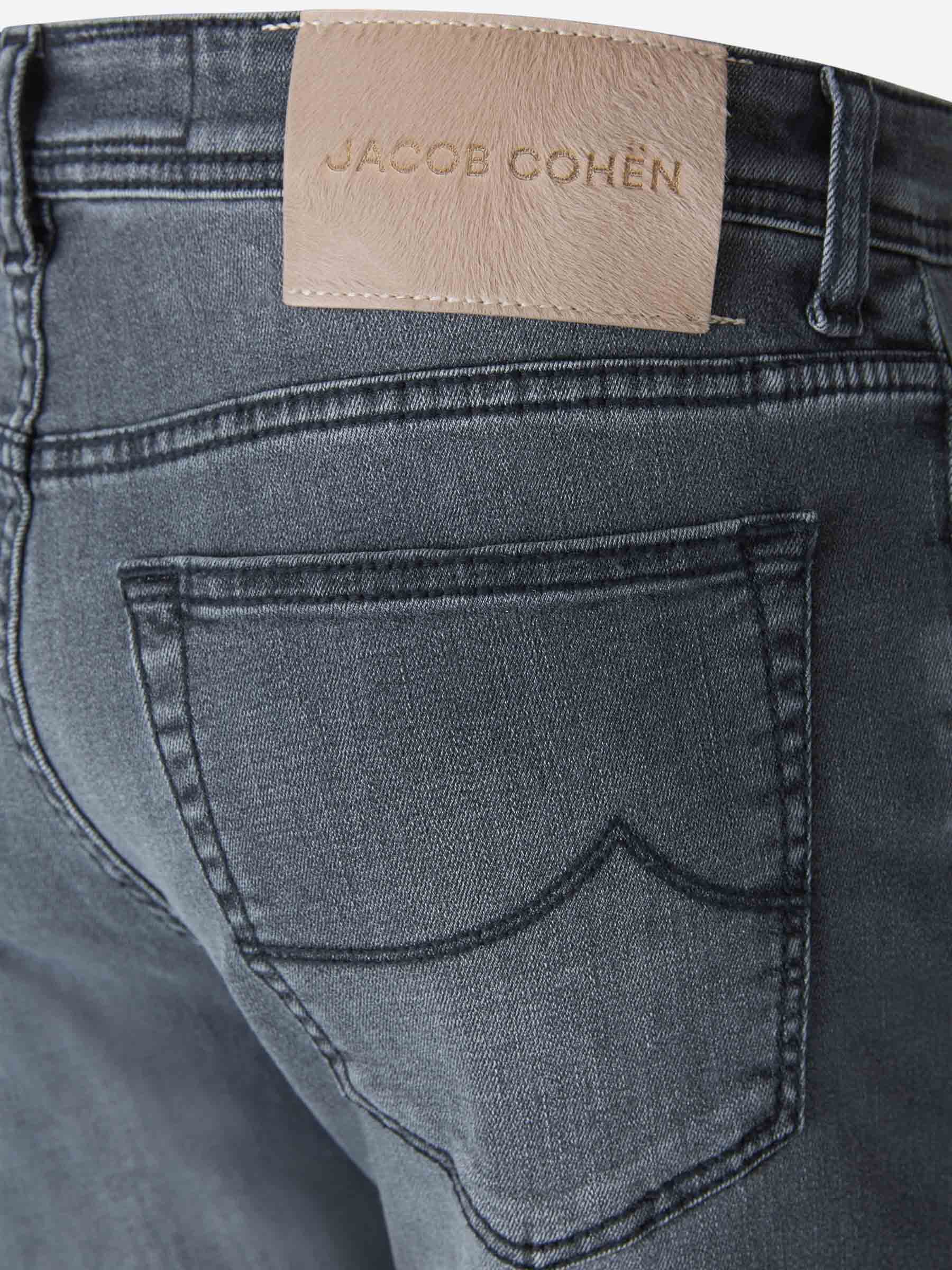 Jacob Cohën Jeans Rectos Algodón color Gris Piedra sku 522-002157 01 - Foto 4