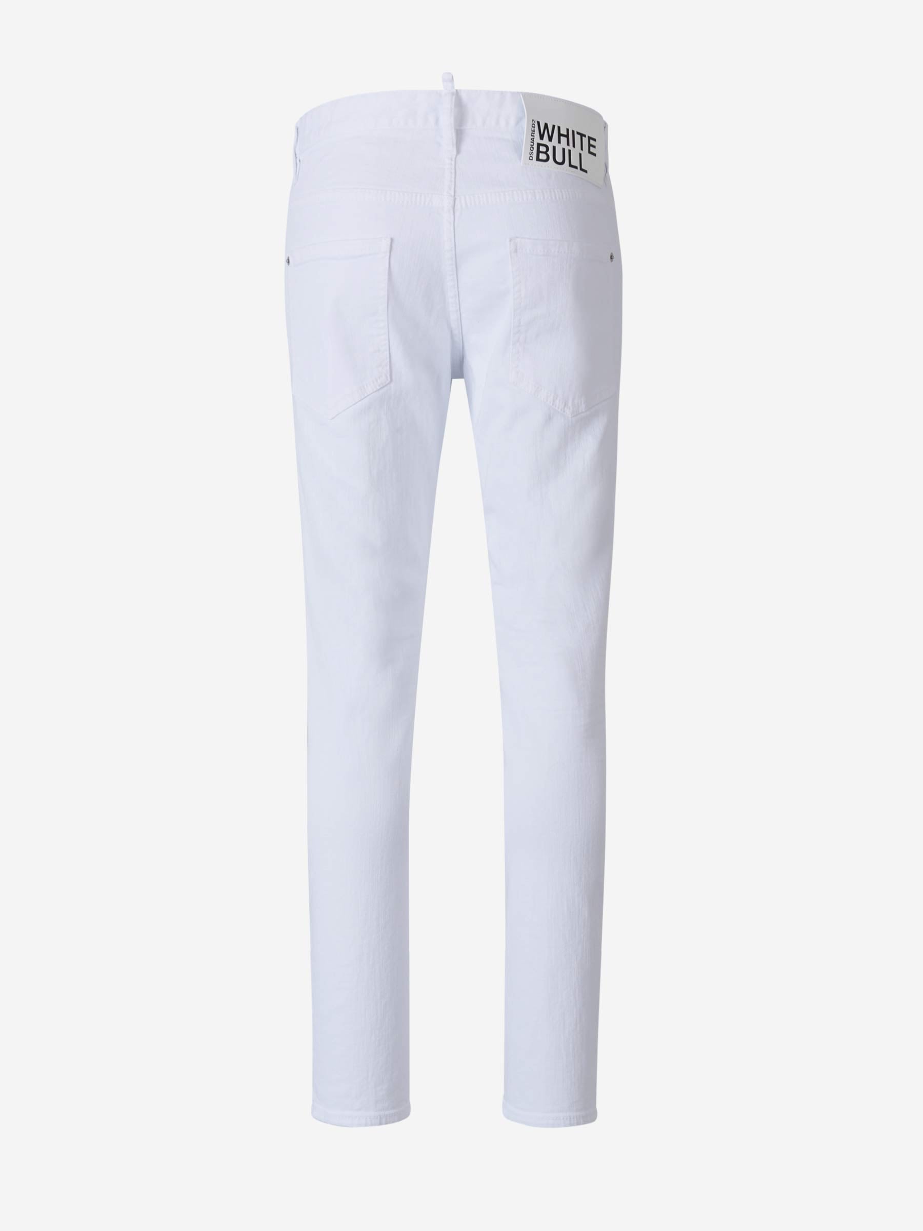 Dsquared2 Jeans Bull Skater color Blanco sku 522-002207 01 - Foto 2