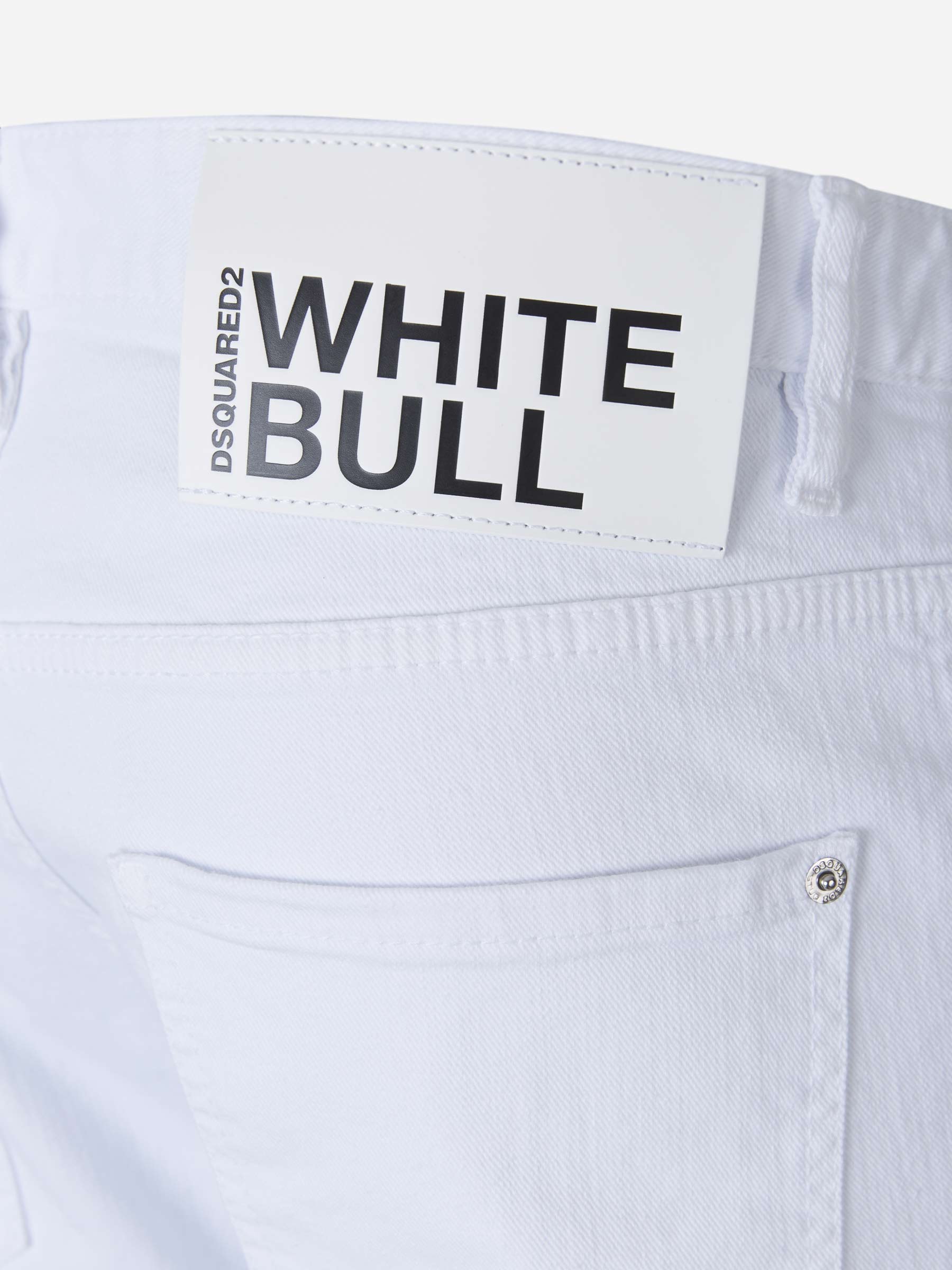 Dsquared2 Jeans Bull Skater color Blanco sku 522-002207 01 - Foto 4