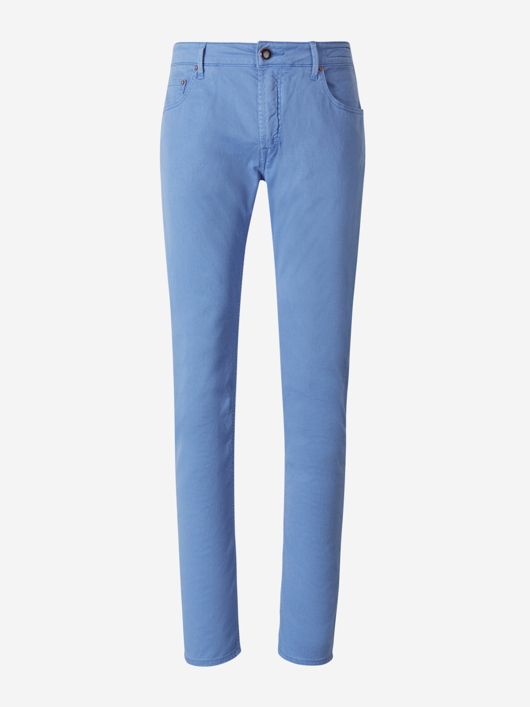 Hand Picked Pantalones Algodón 5 Bolsillos color Gris Claro sku 522-002220 03 - Foto 1