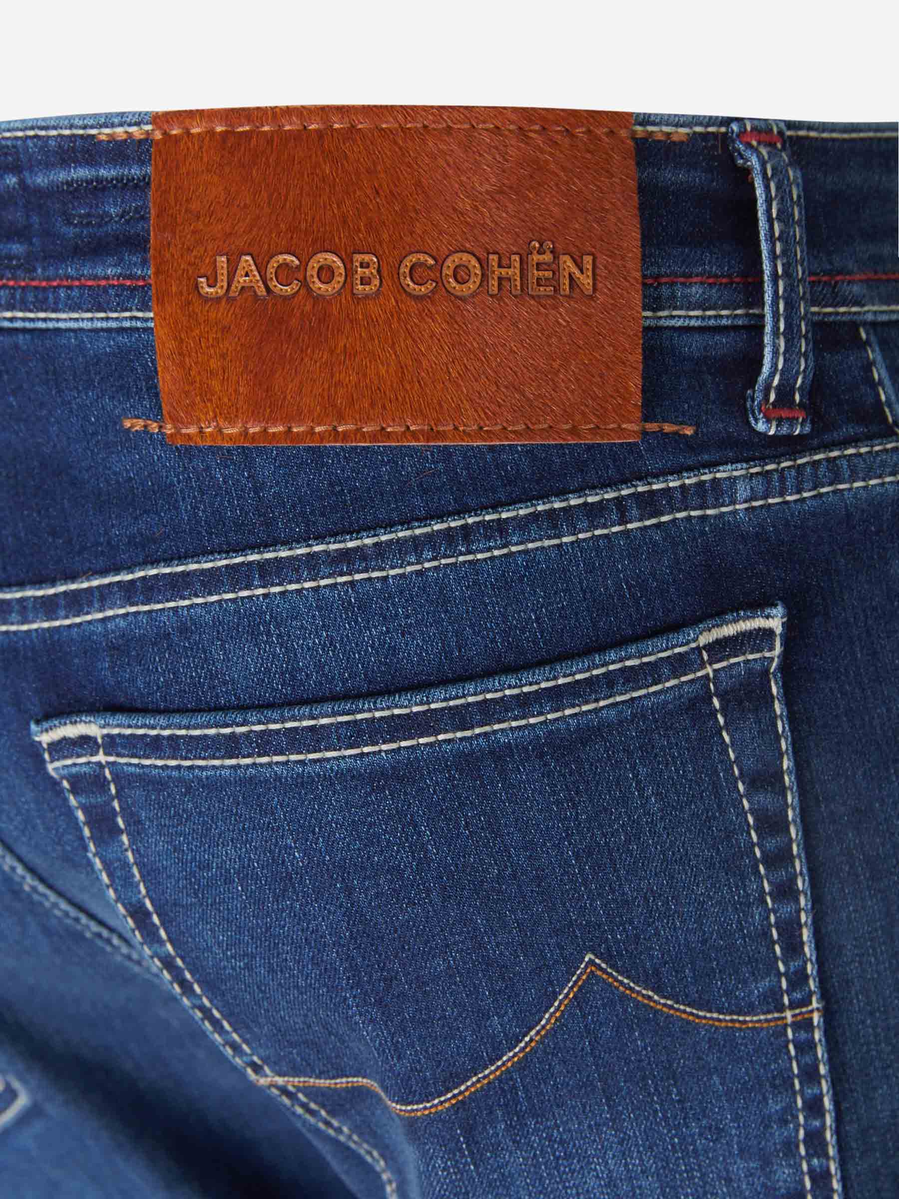 Jacob Cohën Jeans Slim Bard color Azul Cobalto sku 522-002228 01 - Foto 4