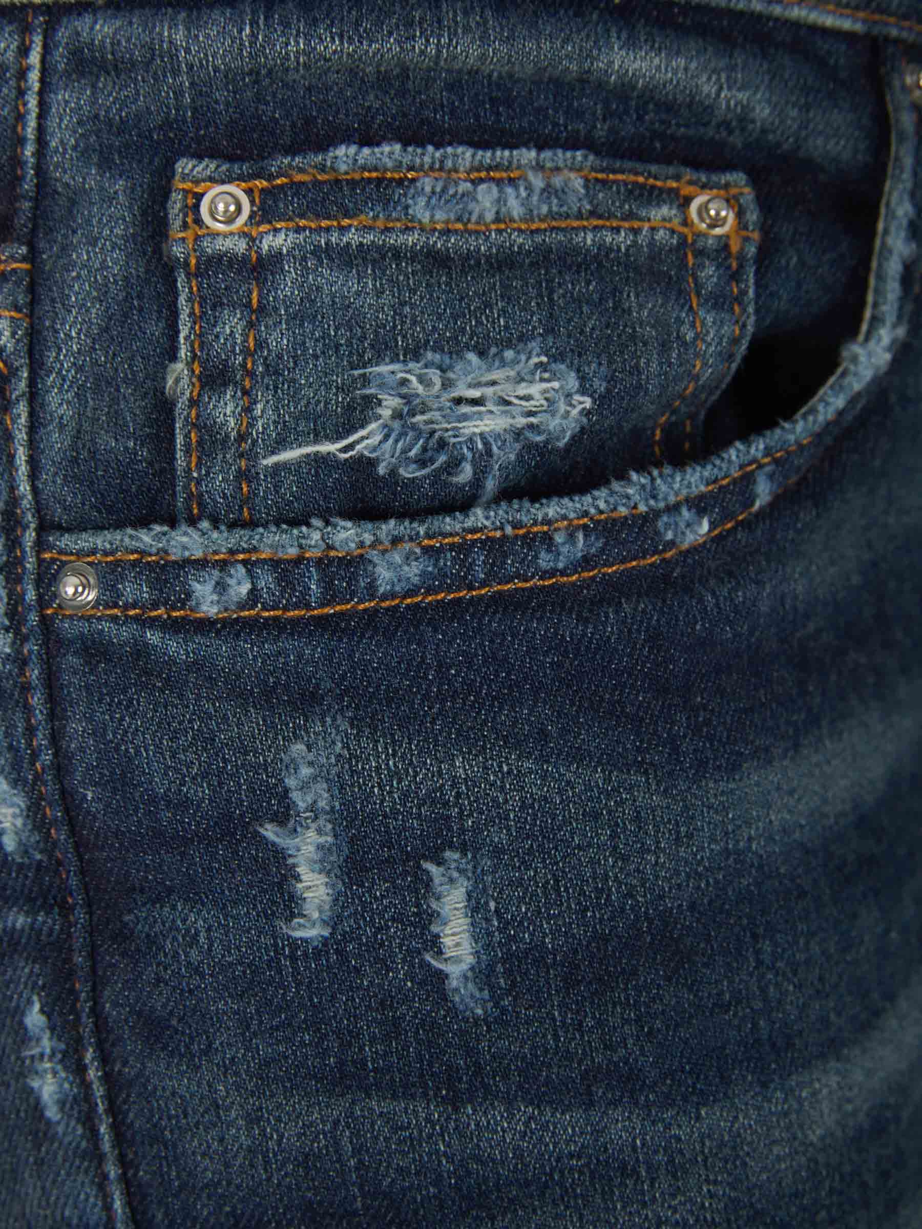 Amiri Jeans Bandana Art Patch color Azul Cobalto sku 522-002245 01 - Foto 3