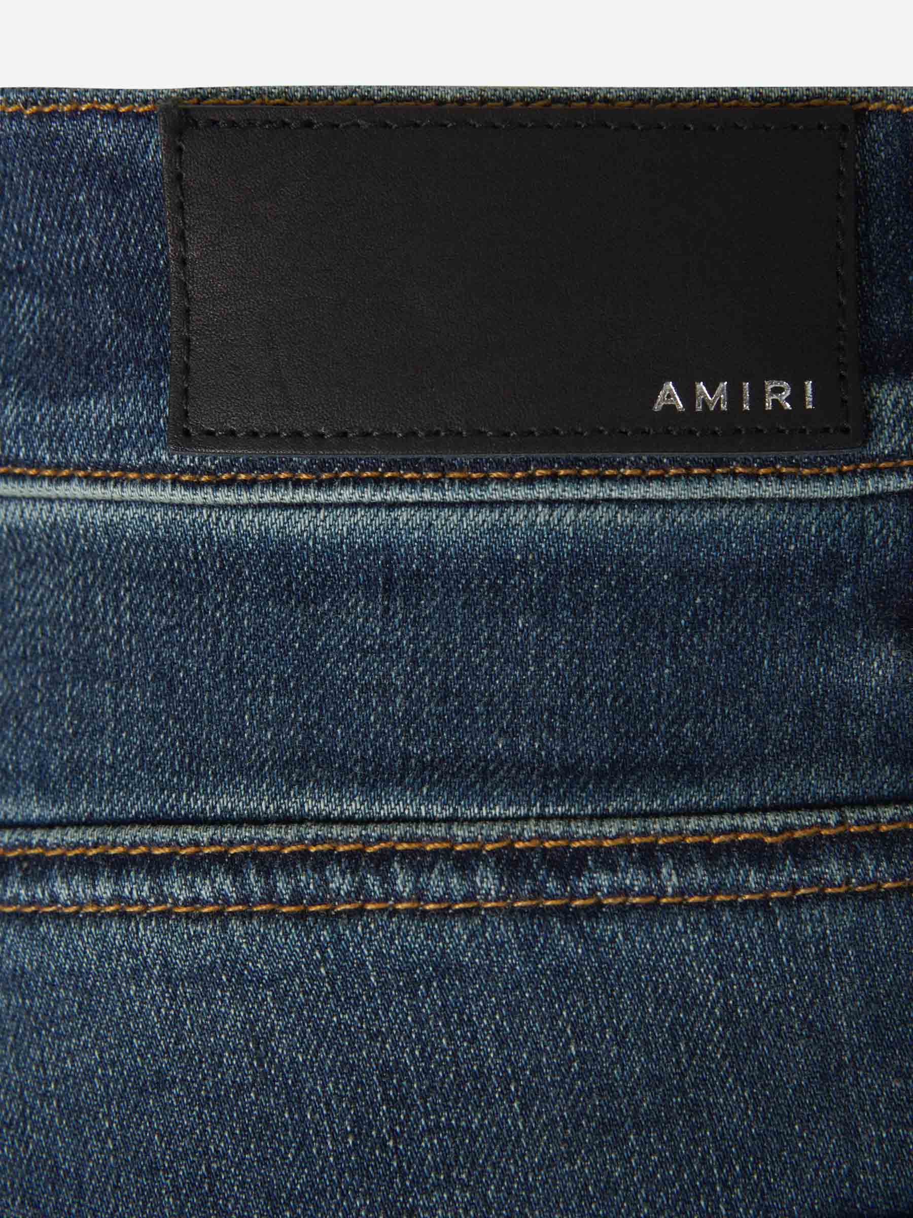 Amiri Jeans Detalles Desgarrados color Azul Denim sku 522-002248 01 - Foto 5