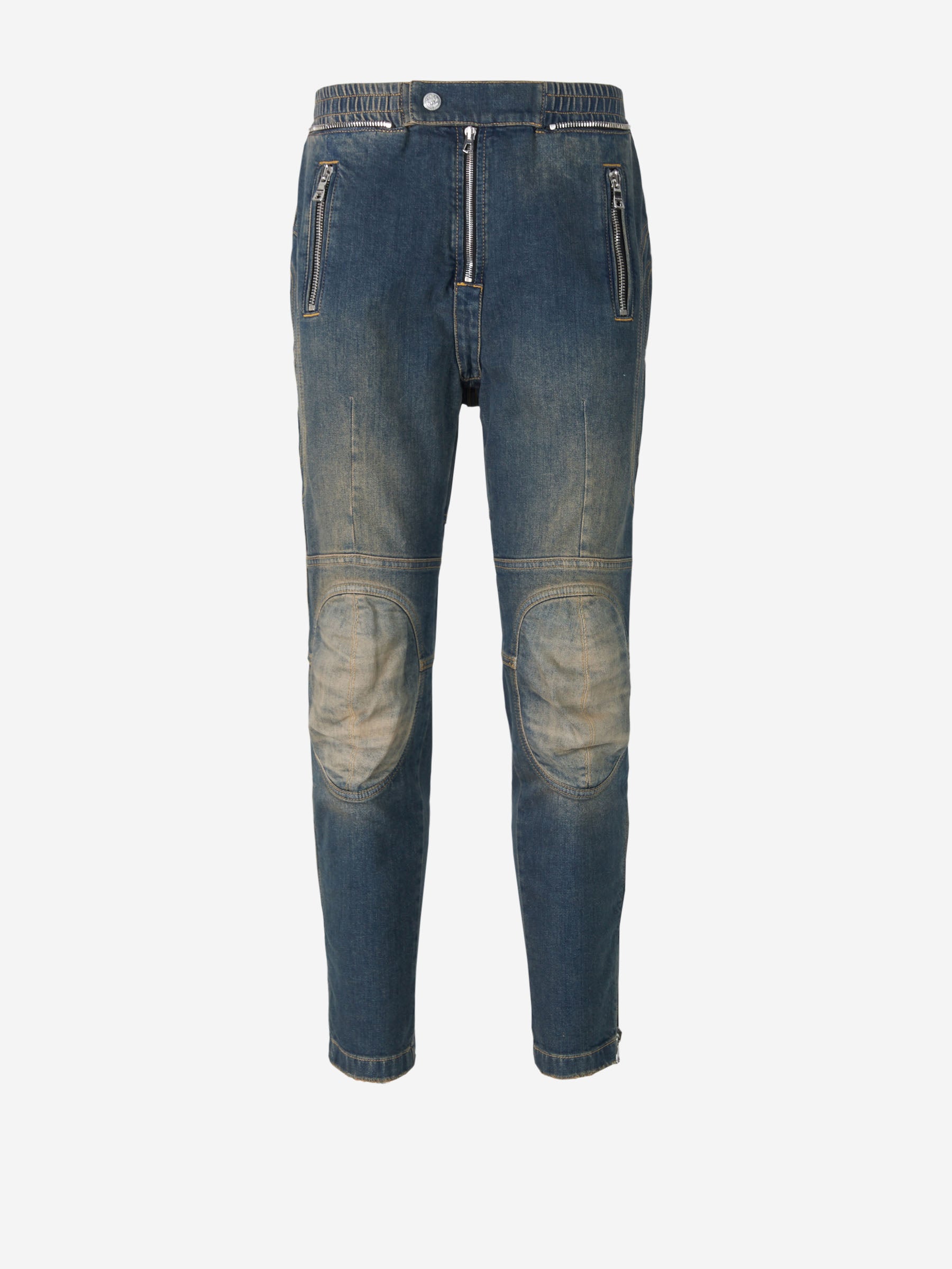 Balmain Jeans Parche Paneles color Azul Denim sku 522-002249 01 - Foto 1