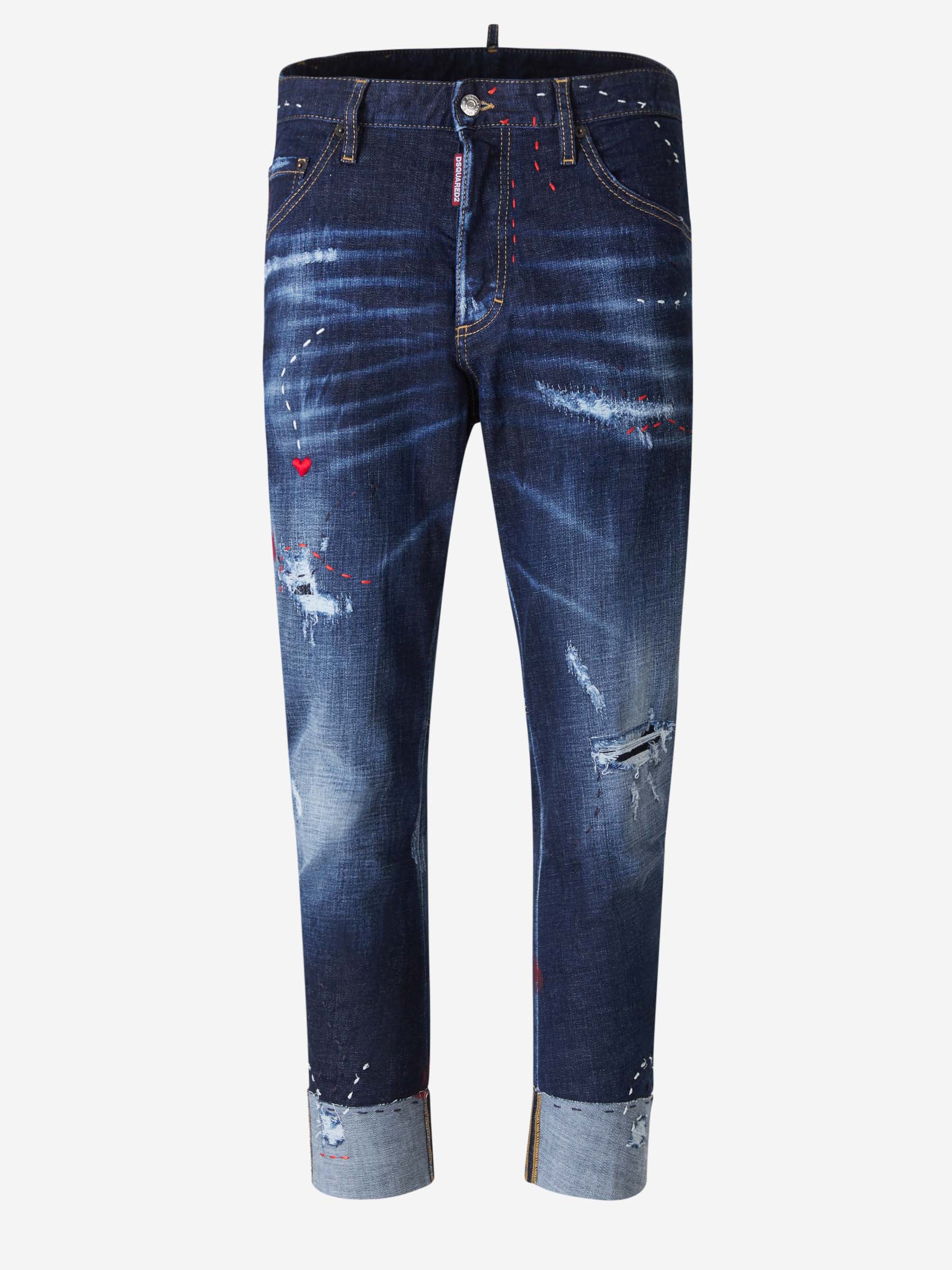 Dsquared2 Jeans Sailor Algodón color Azul Denim sku 522-002256 00 - Foto 1
