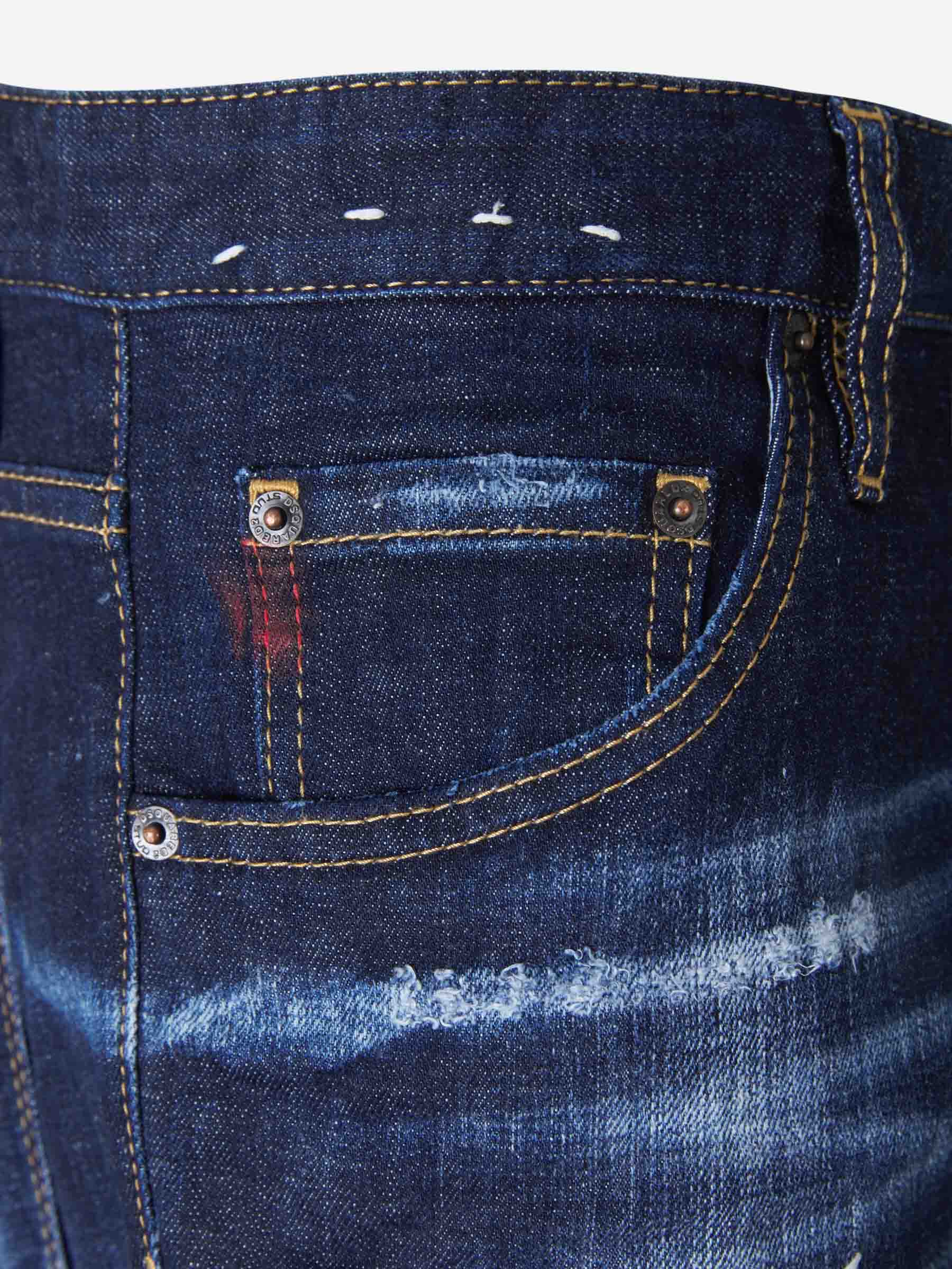 Dsquared2 Jeans Sailor Algodón color Azul Denim sku 522-002256 00 - Foto 3