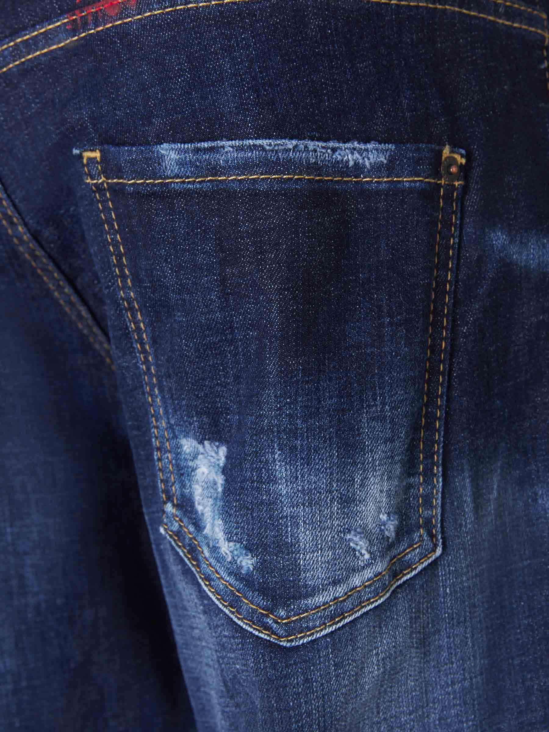 Dsquared2 Jeans Sailor Algodón color Azul Denim sku 522-002256 00 - Foto 5