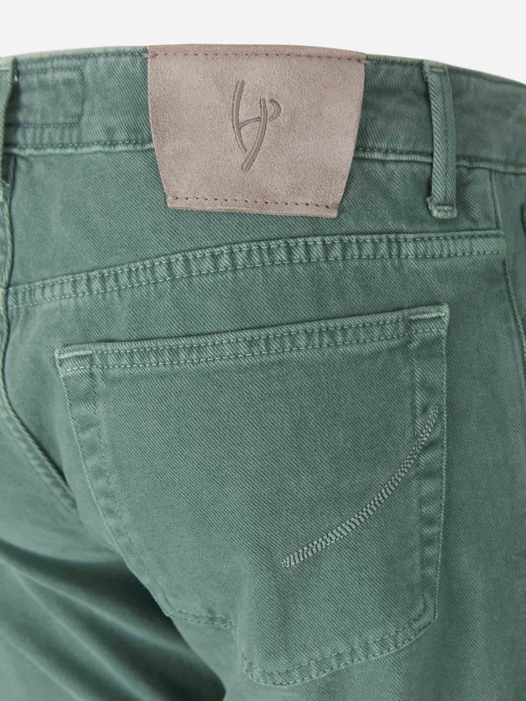 Hand Picked Jeans Ravello Algodón color Verde Oscuro sku 522-002308 04 - Foto 12