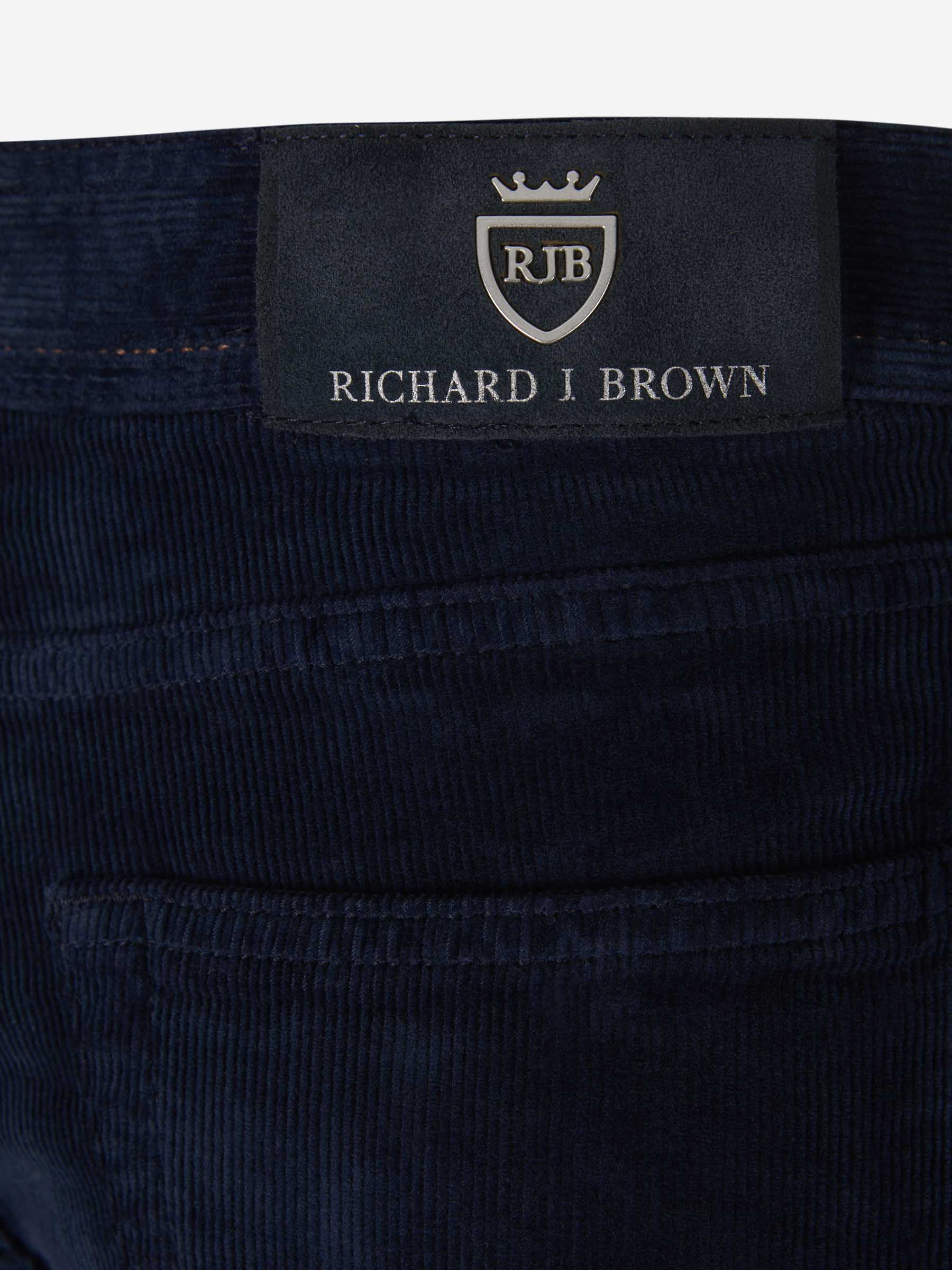 Richard J. Brown Jeans Pana Algodón color Verde Oscuro sku 522-002318 05 - Foto 5