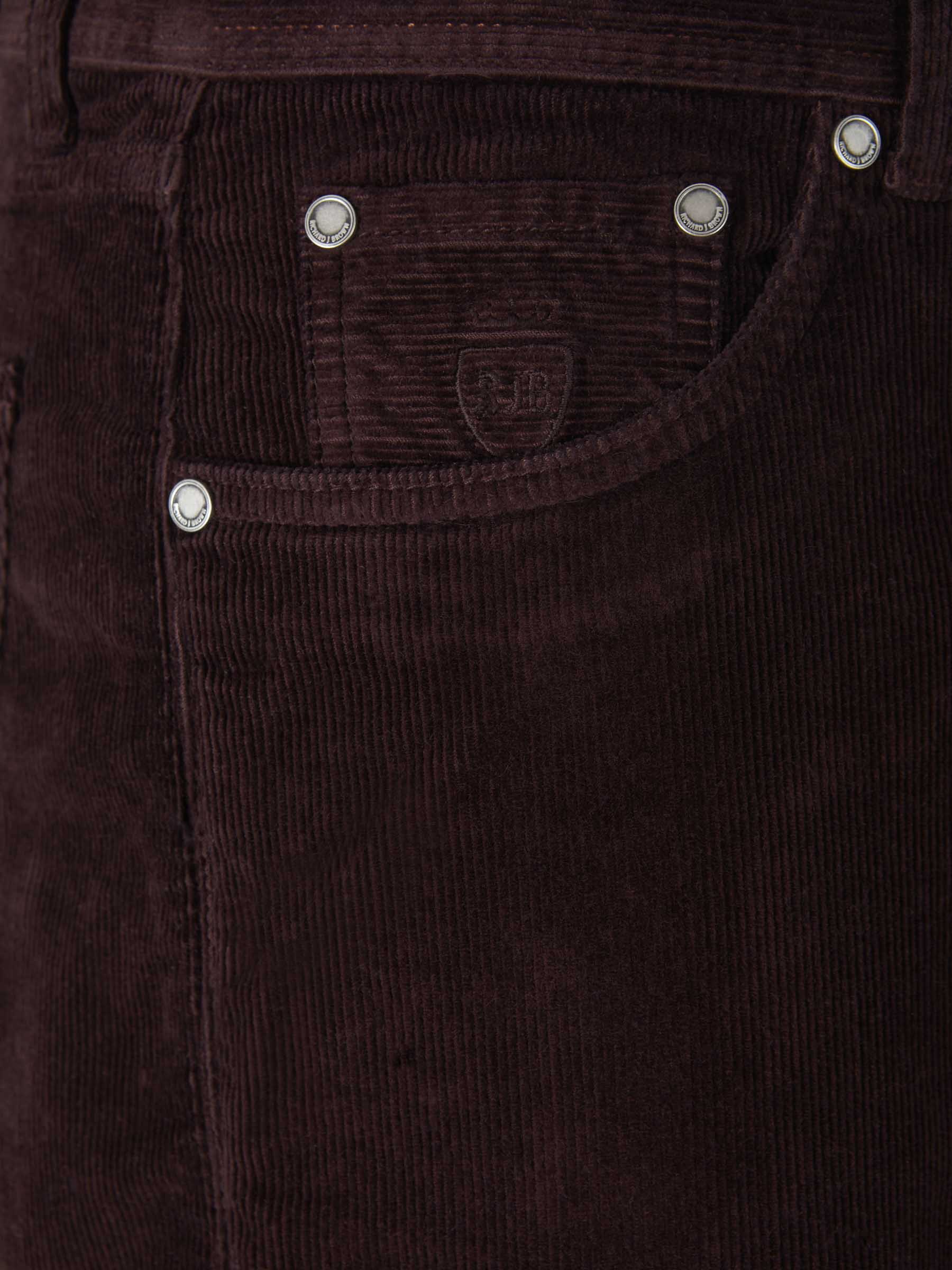 Richard J. Brown Jeans Pana Algodón color Verde Oscuro sku 522-002318 05 - Foto 8
