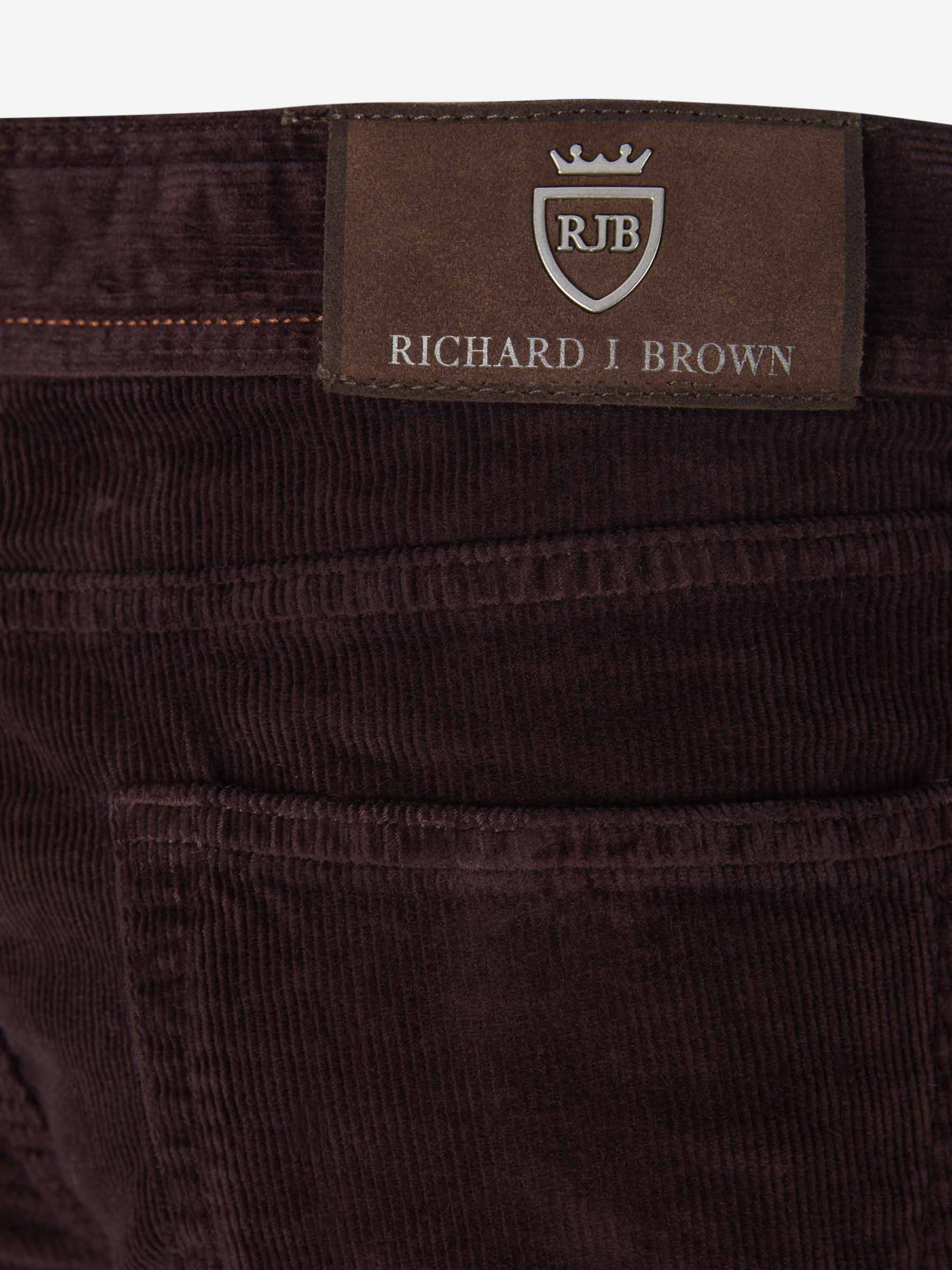 Richard J. Brown Jeans Pana Algodón color Verde Oscuro sku 522-002318 05 - Foto 10