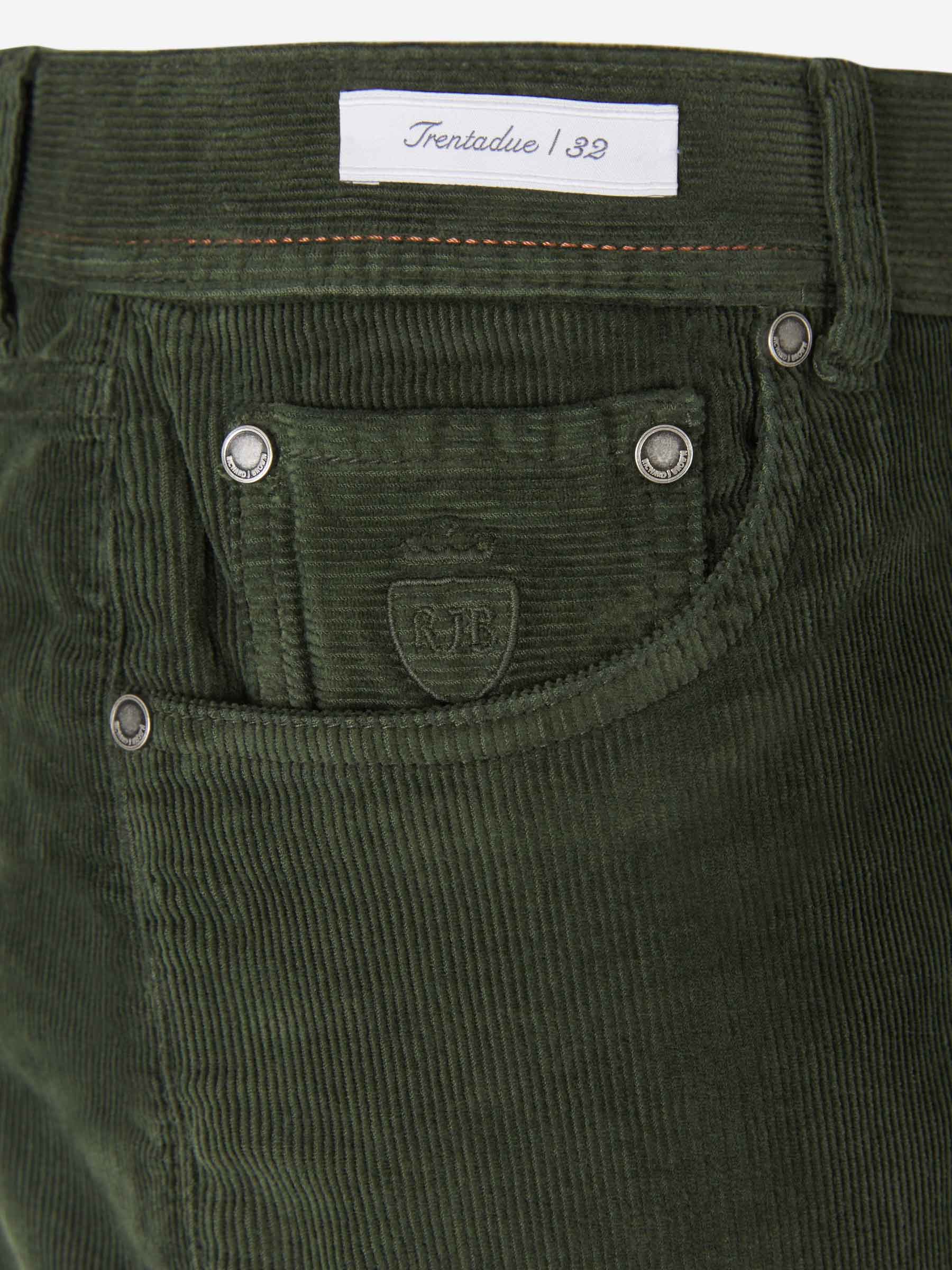 Richard J. Brown Jeans Pana Algodón color Verde Oscuro sku 522-002318 05 - Foto 16