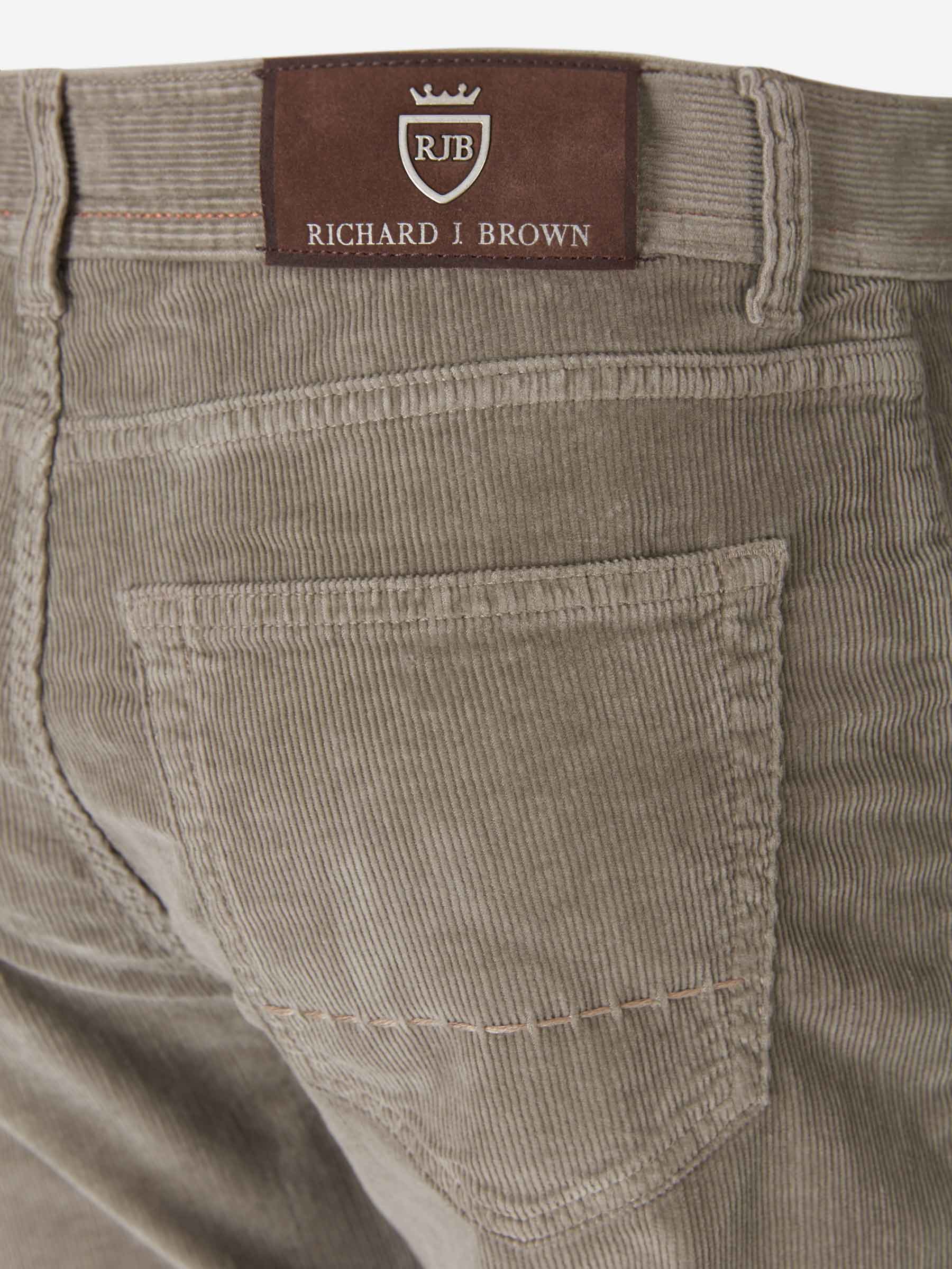 Richard J. Brown Jeans Pana Algodón color Verde Oscuro sku 522-002318 05 - Foto 21
