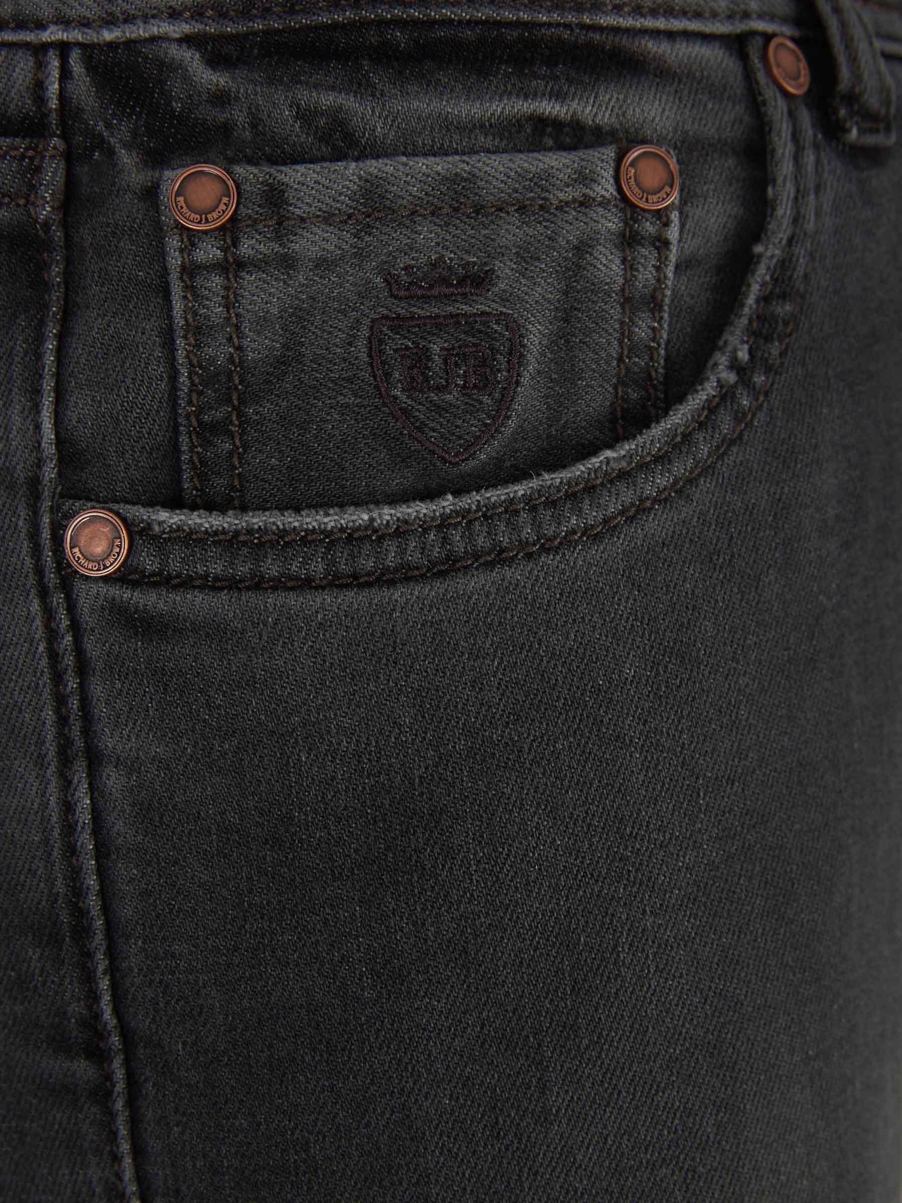 Richard J. Brown Jeans Exclusivo Cashmere color Gris Carbón sku 522-002320 01 - Foto 3