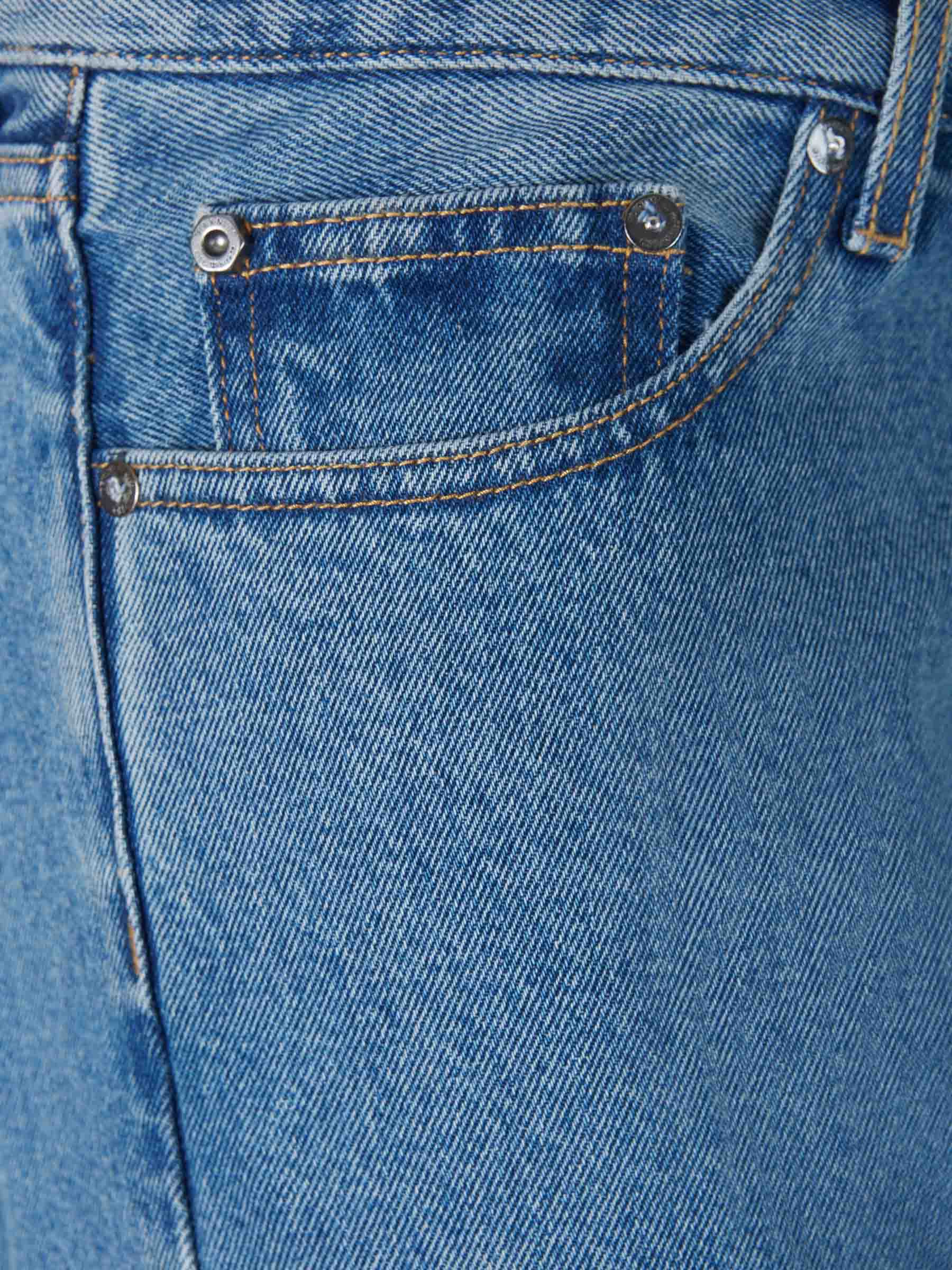 Off-White Jeans Rayas Diagonales color Azul Denim sku 522-002321 01 - Foto 3